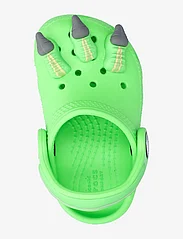Crocs - Classic I AM Dinosaur Clog T - gode sommertilbud - green slime - 3