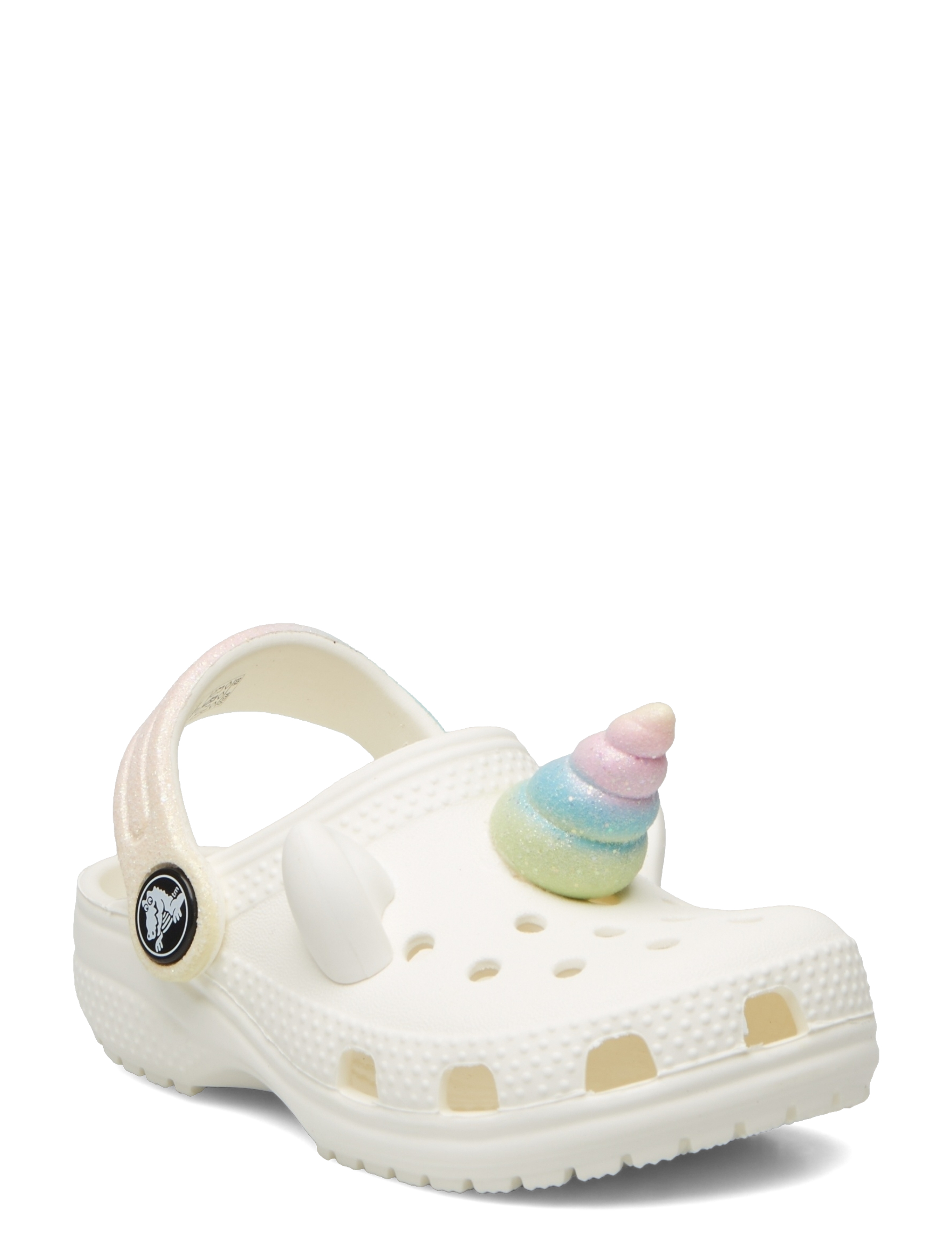 Crocs Classic IAM Rainbow UnicornCgT - Clogs - CHALK / white