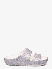 Crocs - Classic Glitter Sandal v2 K - zemākās cenas - mystic glitter - 1