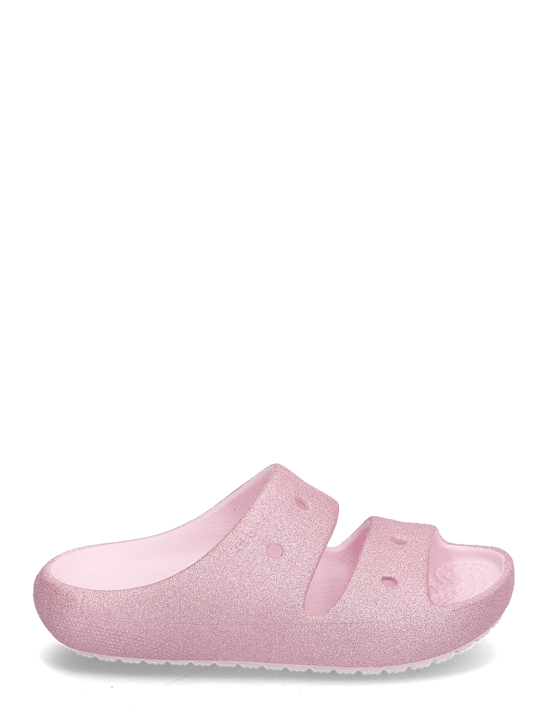 Crocs - Classic Glitter Sandal v2 K - pink milk - 1