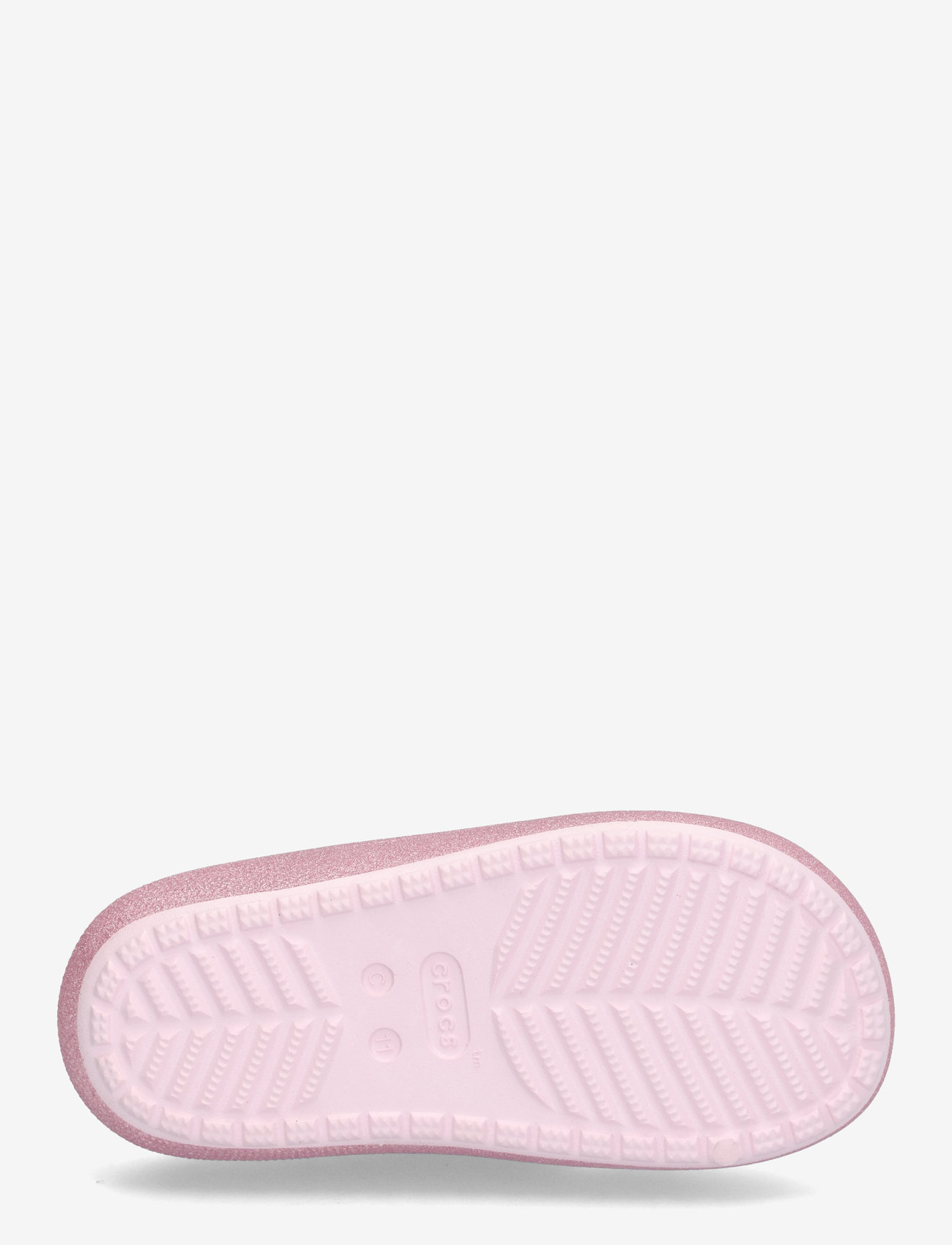 Crocs - Classic Glitter Sandal v2 K - clogs - pink milk - 4