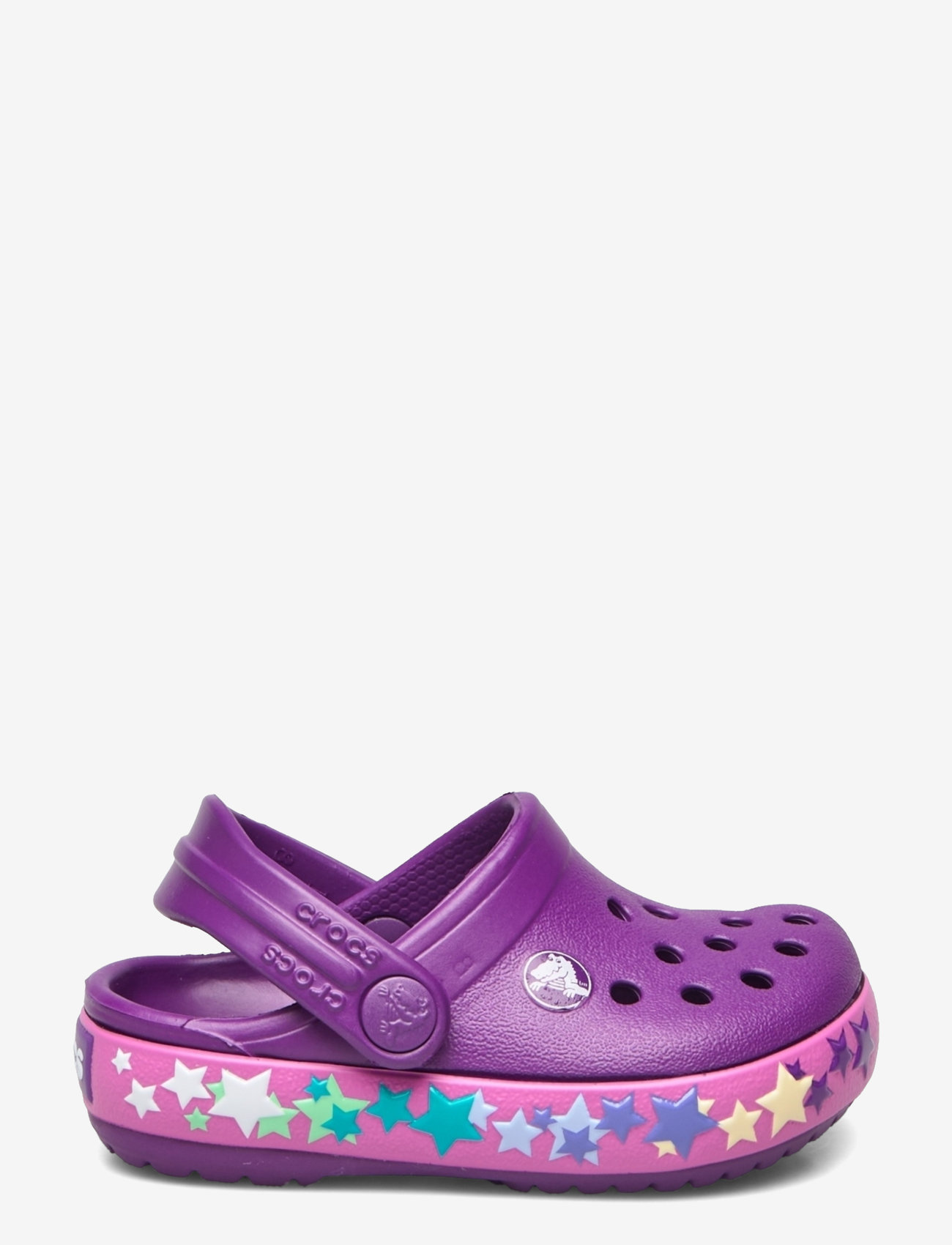 Crocs Women's Purple Crocs Size 12 Neon Purple Crocband Clog