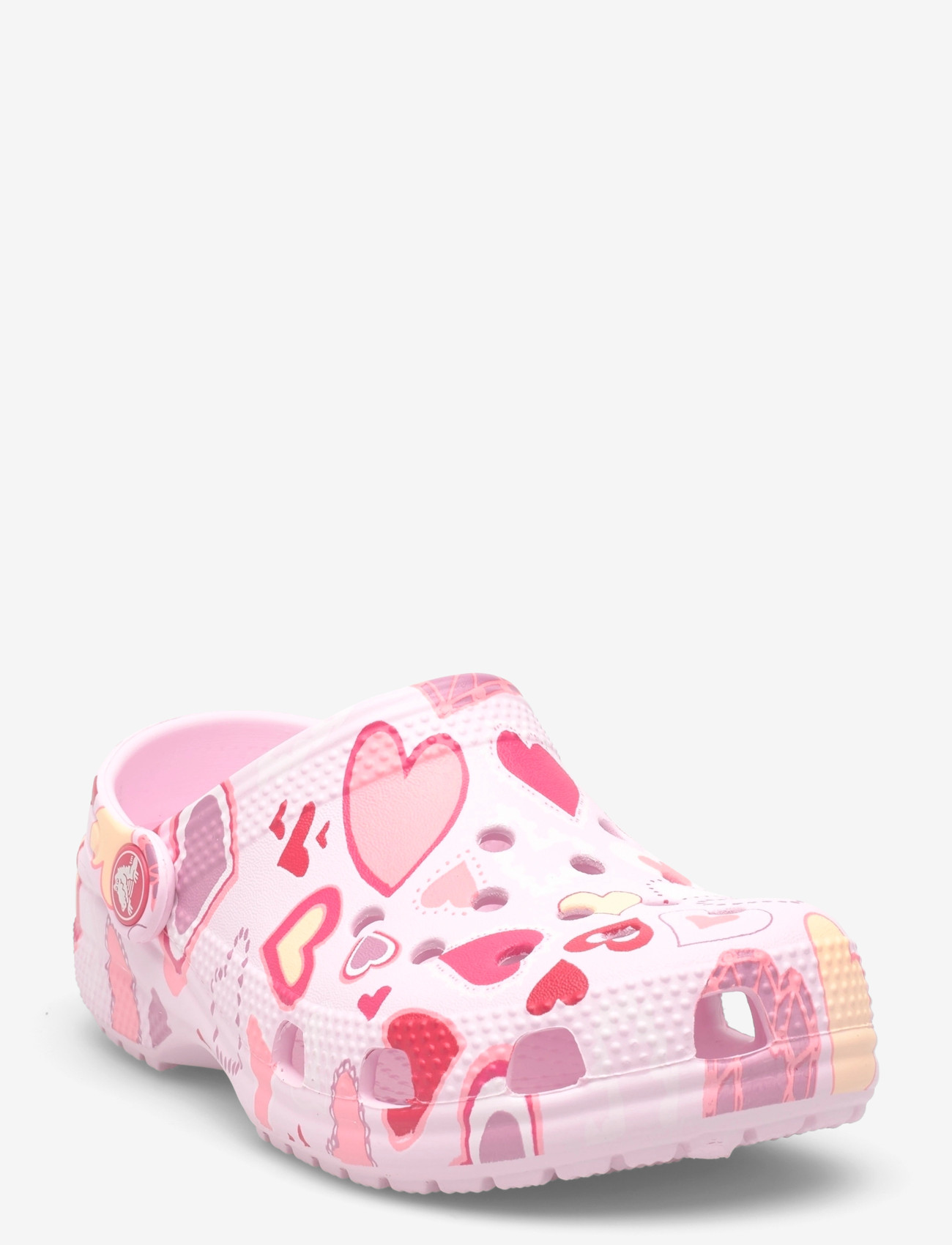 Crocs - Classic VDay Clog K - clogs - pink milk/hearts - 0