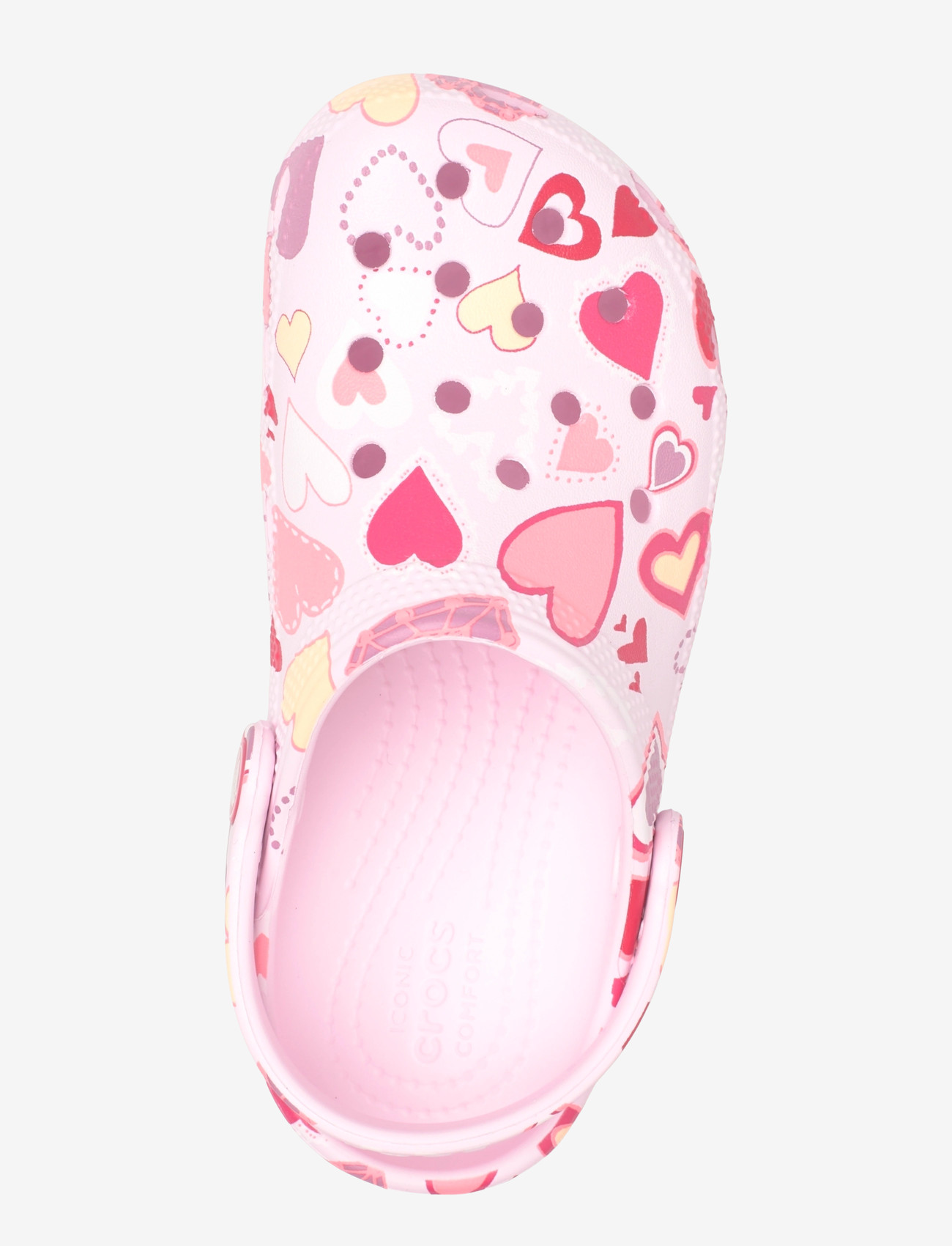 Crocs - Classic VDay Clog K - clogs - pink milk/hearts - 3