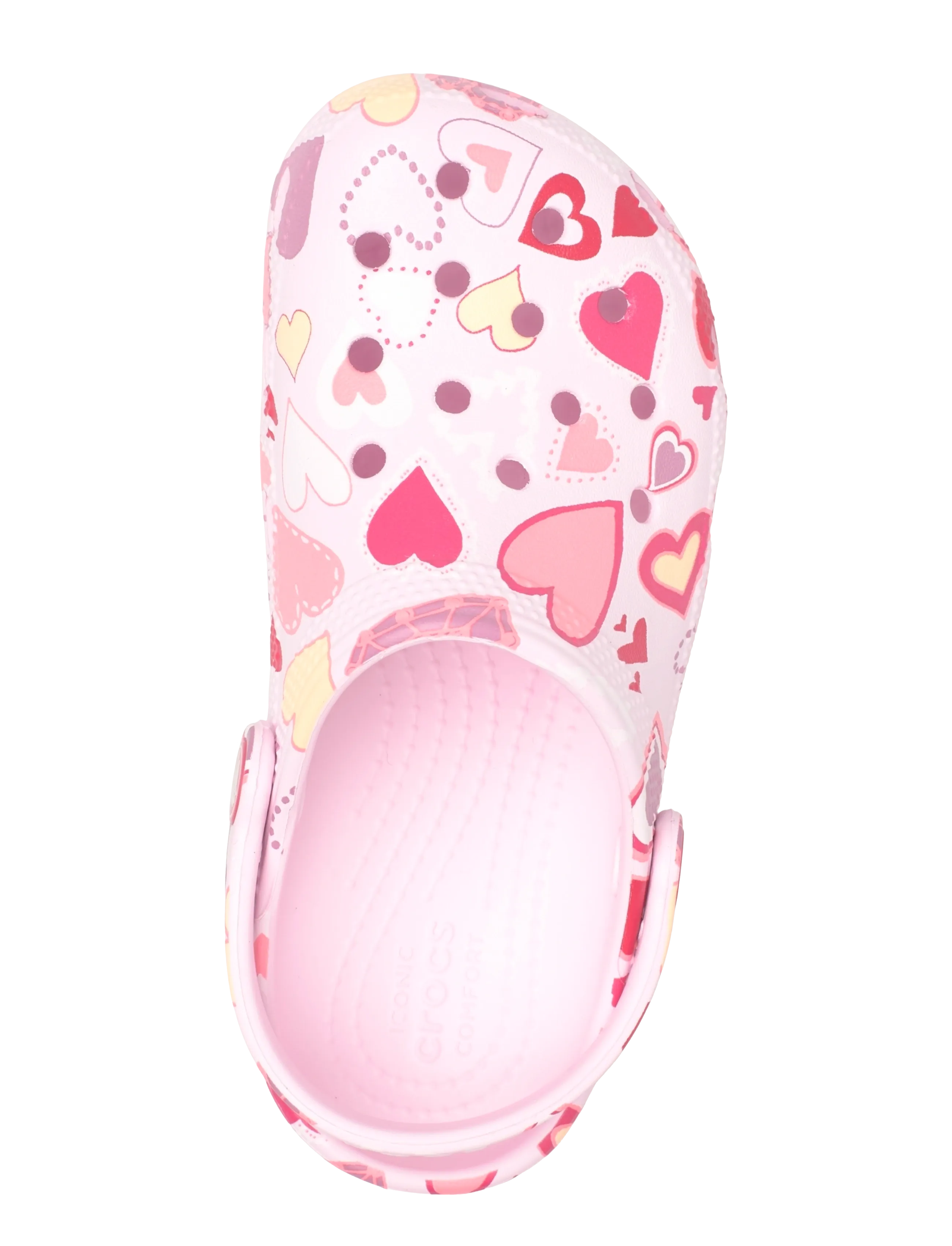 Crocs - Classic VDay Clog K - lowest prices - pink milk/hearts - 3