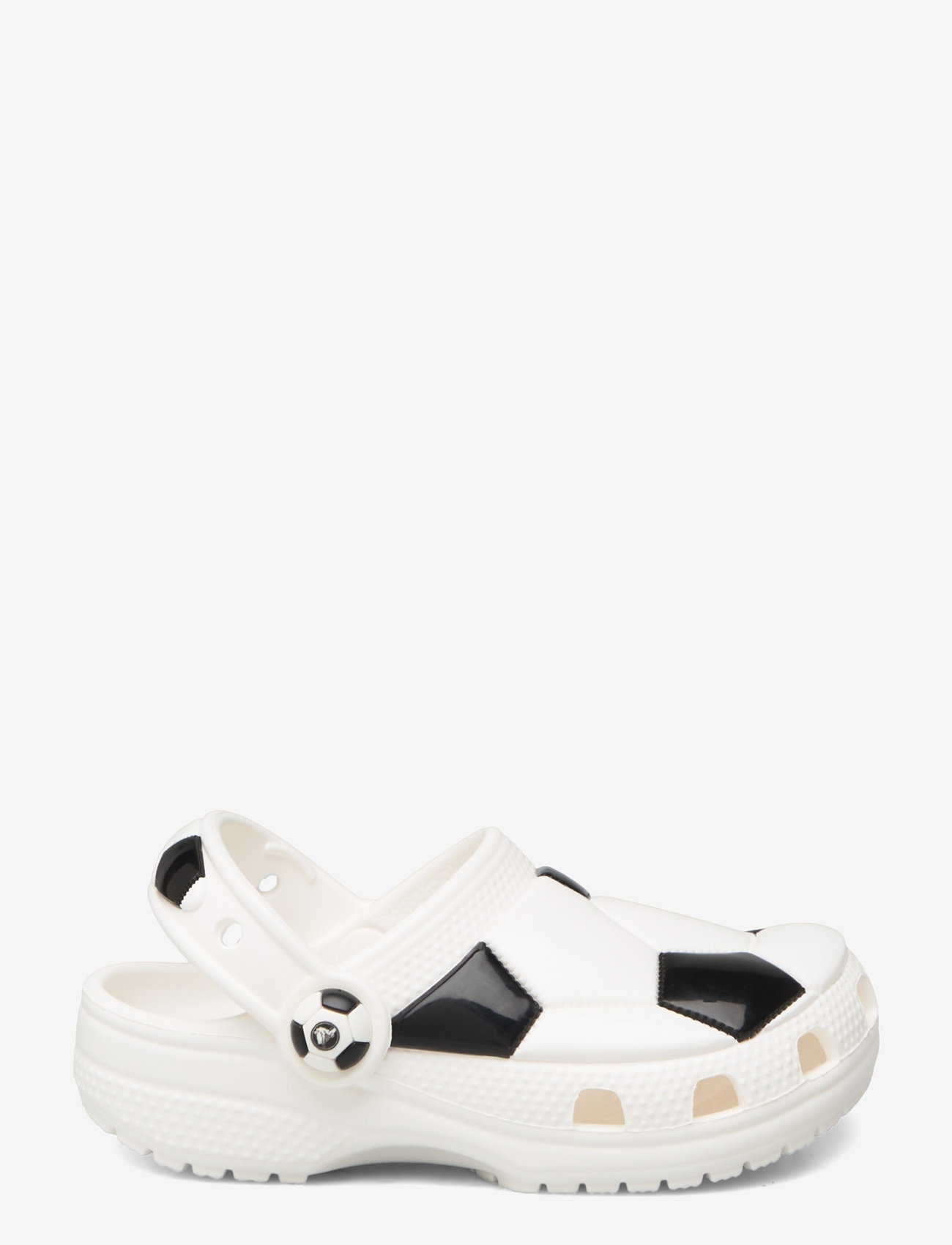 Crocs - Classic Soccer Ball Clog T - laveste priser - white/black - 1