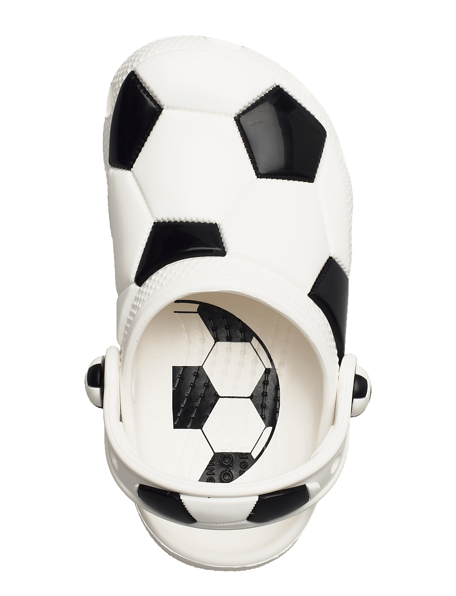 Crocs - Classic Soccer Ball Clog T - clogs - white/black - 3