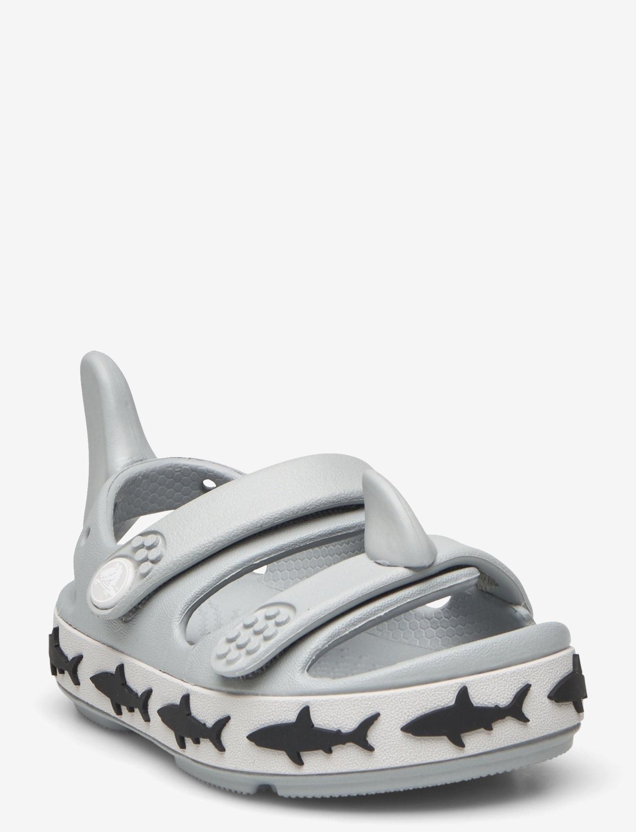 Crocs - Crocband Cruiser Shark SandalT - light grey - 0