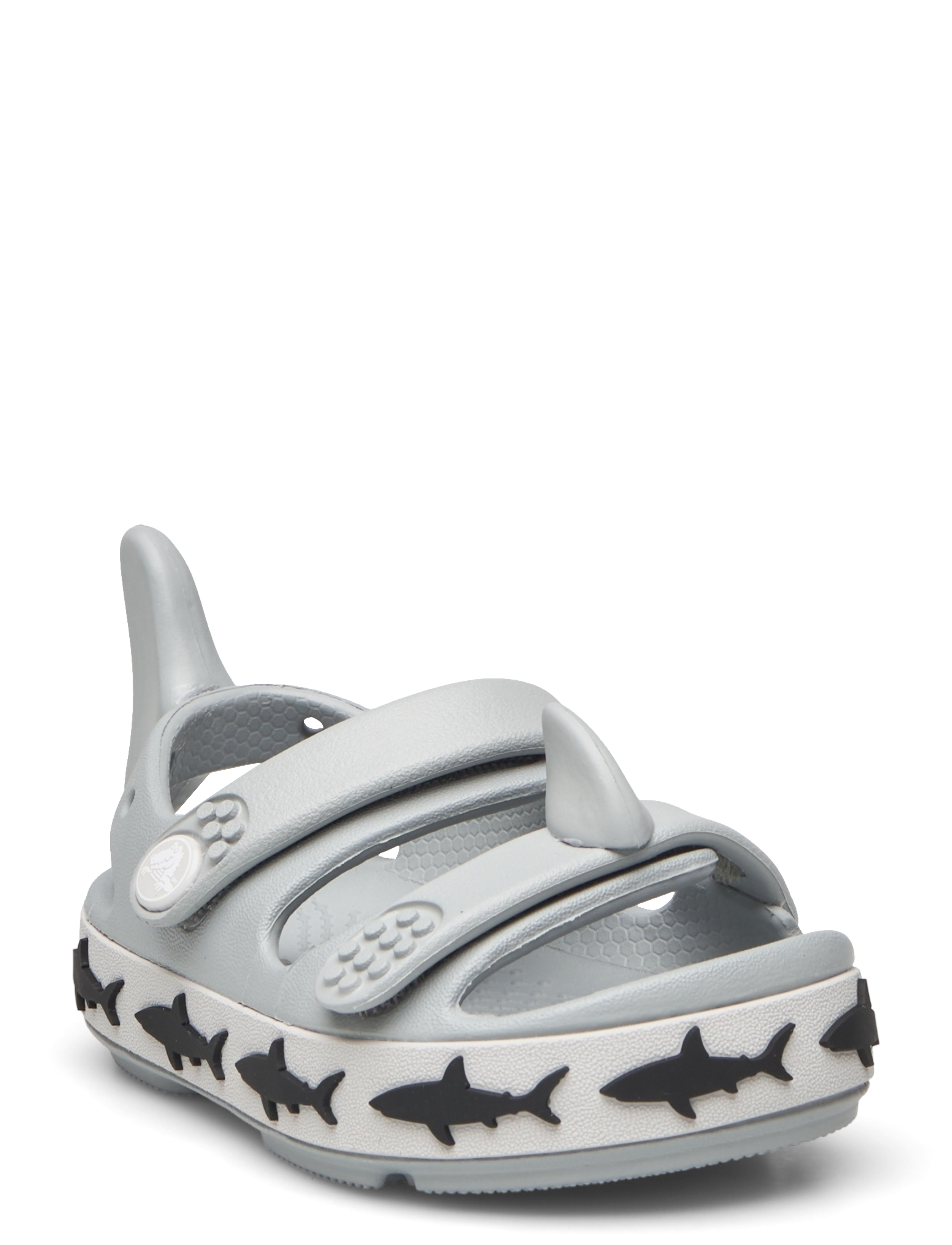 Crocs - Crocband Cruiser Shark SandalT - light grey - 0