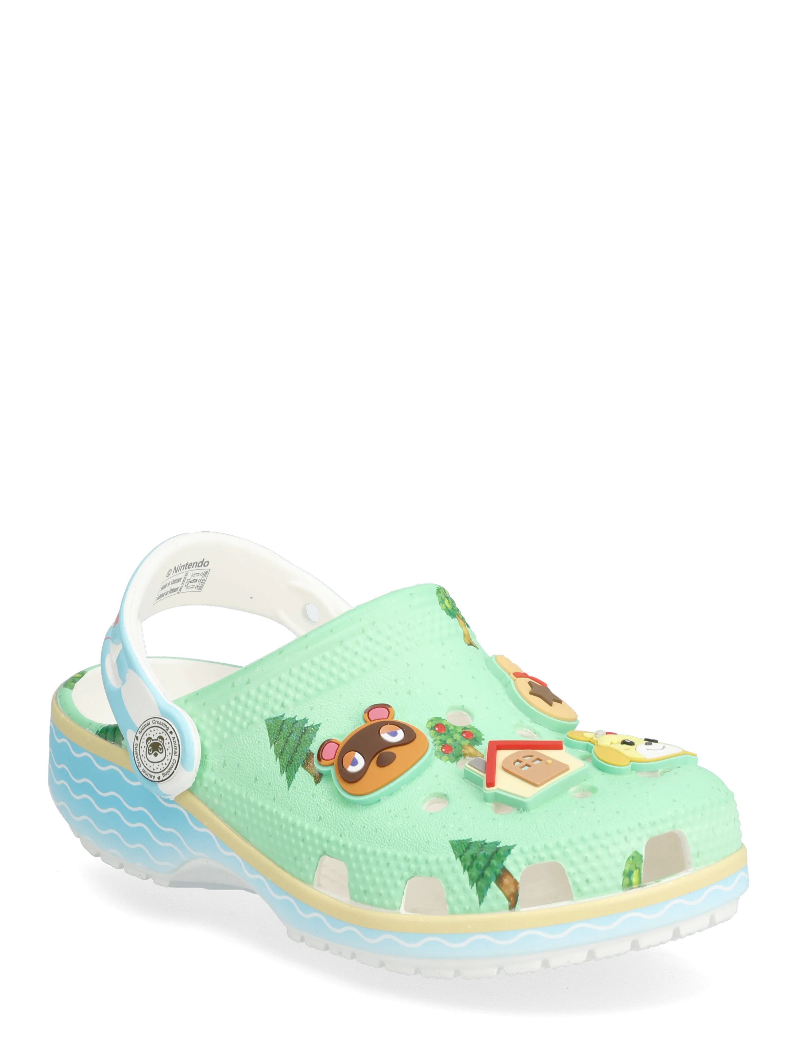 Crocs Animal Crossing Classic Clog K, 33/34, Multi/patterned, Sko > Træsko, Børn