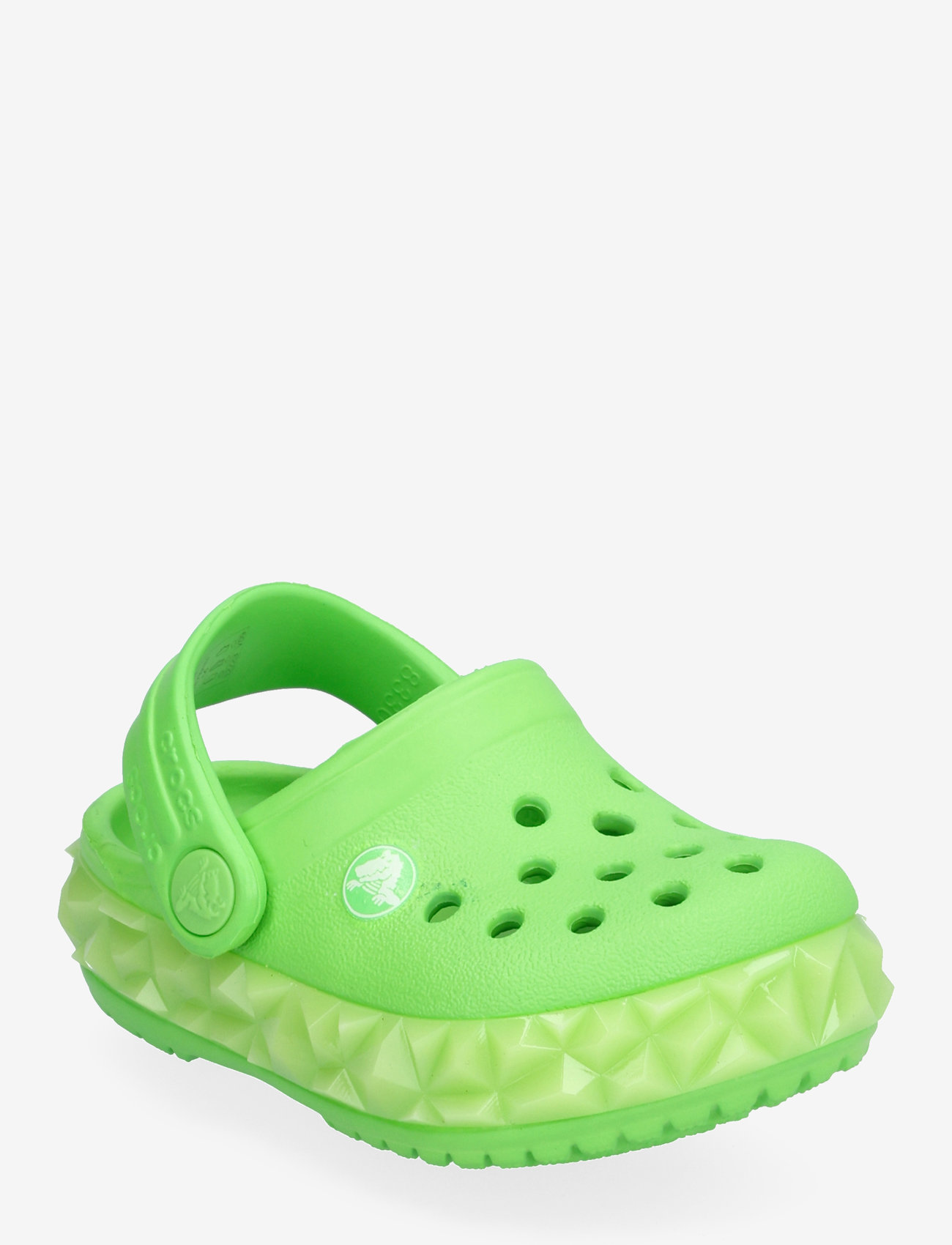 Crocs - CrocbandGeometricGlowBandClogT - clogs - green slime - 0