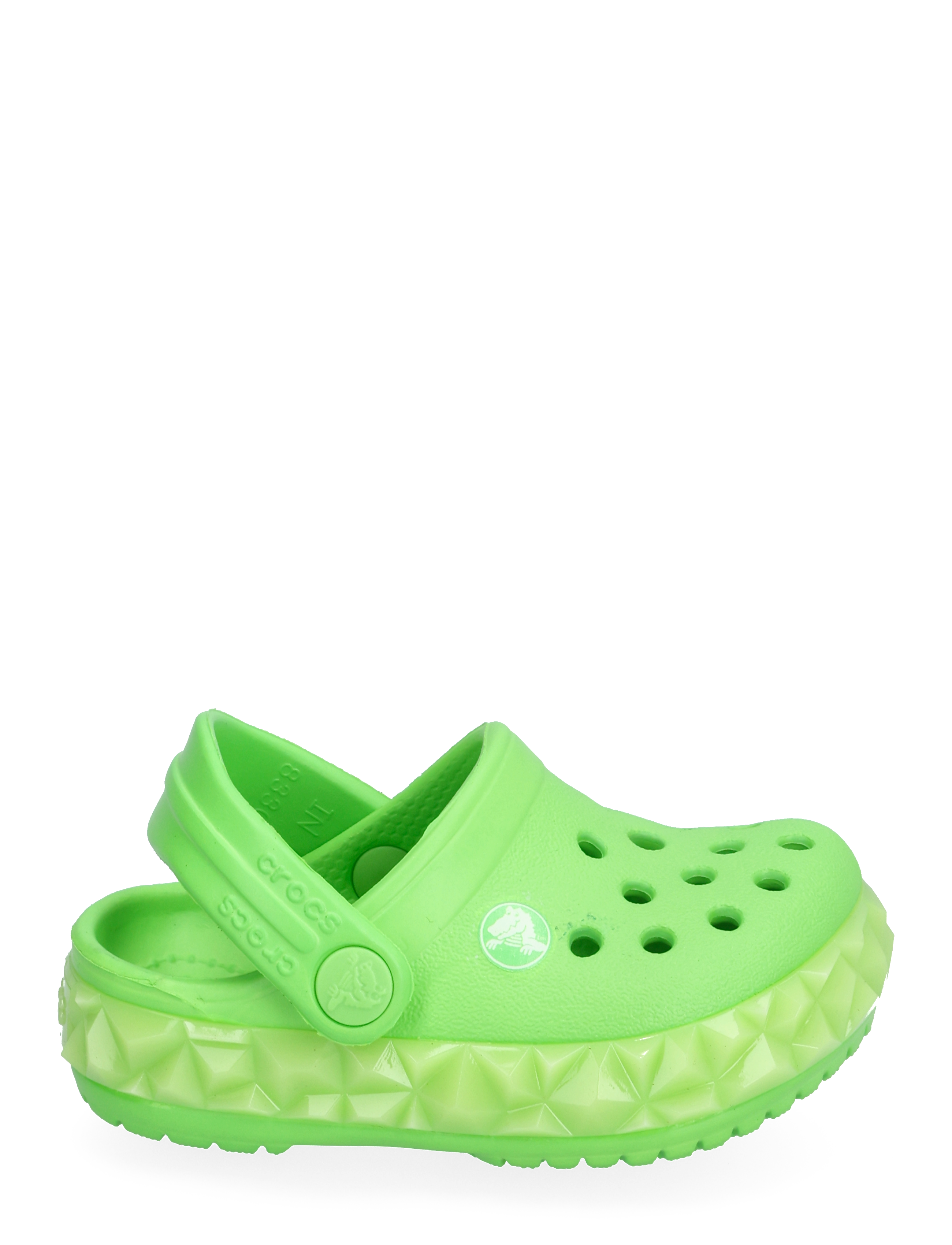 Crocs - CrocbandGeometricGlowBandClogT - sommerschnäppchen - green slime - 1