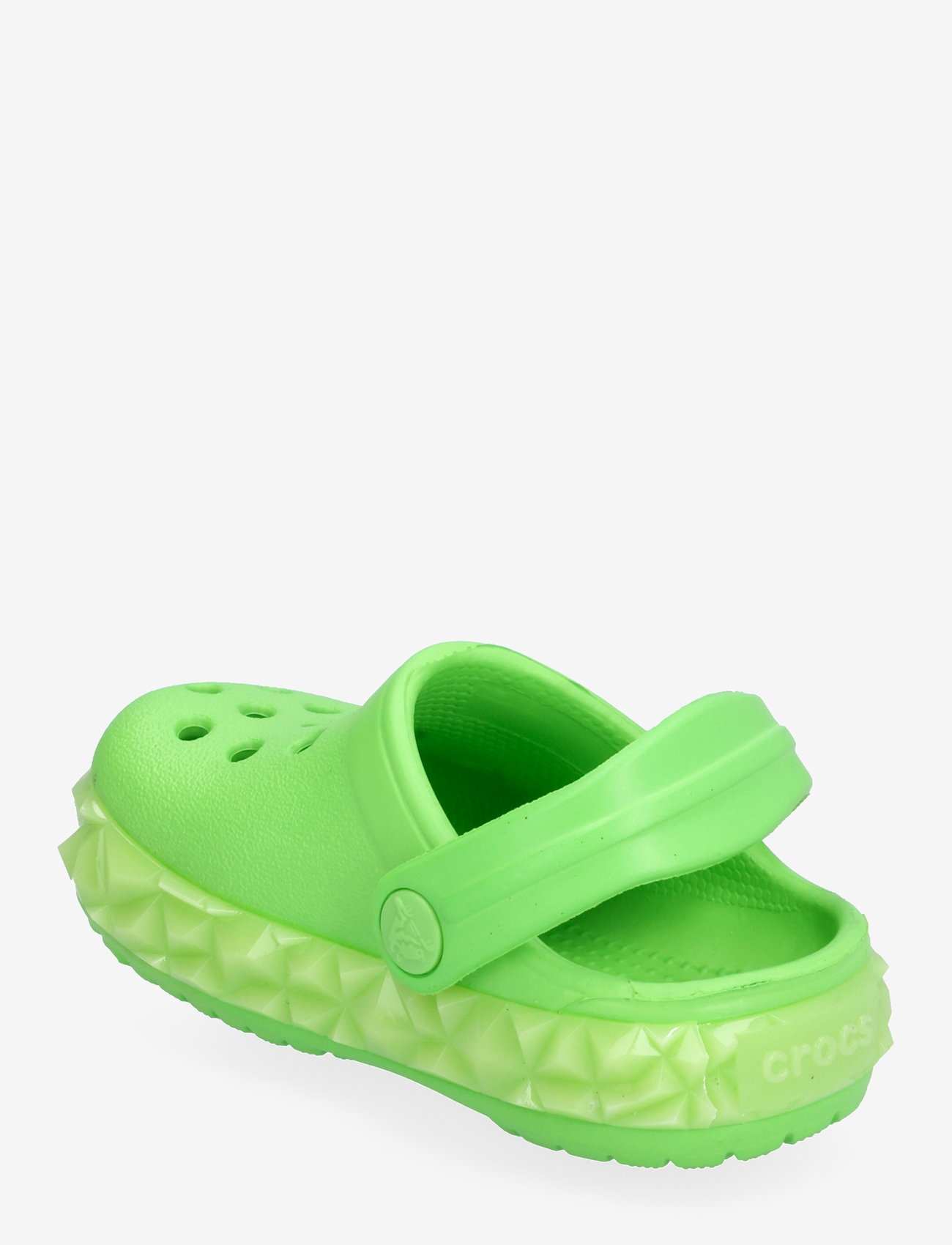 Crocs - CrocbandGeometricGlowBandClogT - clogs - green slime - 2
