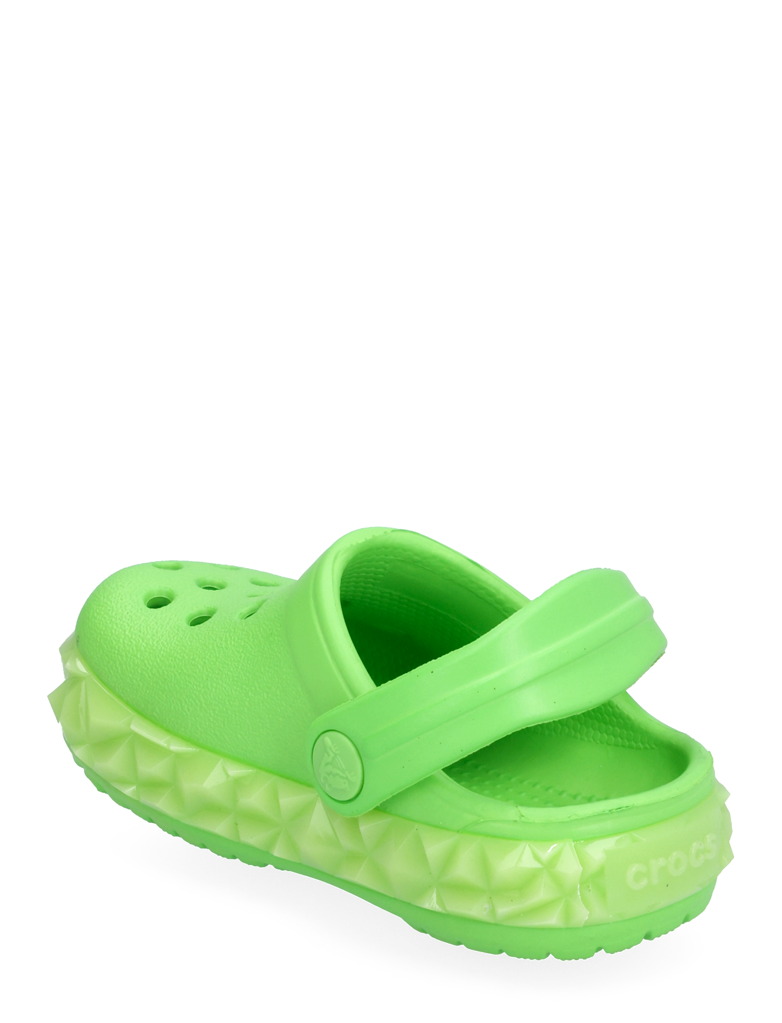 Crocs - CrocbandGeometricGlowBandClogT - sommerschnäppchen - green slime - 2