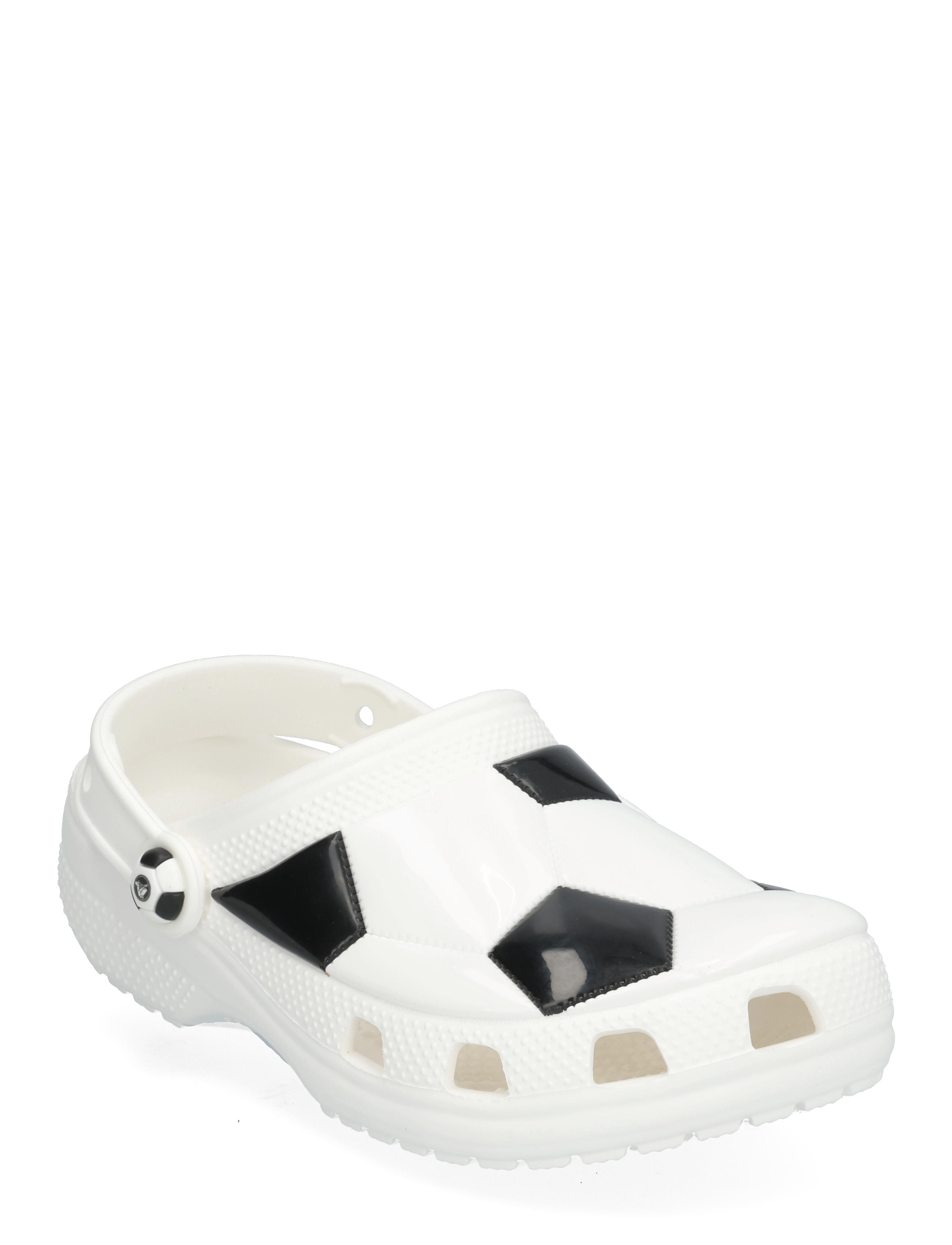 Crocs Classic Soccer Ball Clog K, 34/35, Schuhe, Weiß - Clogs, Kinder