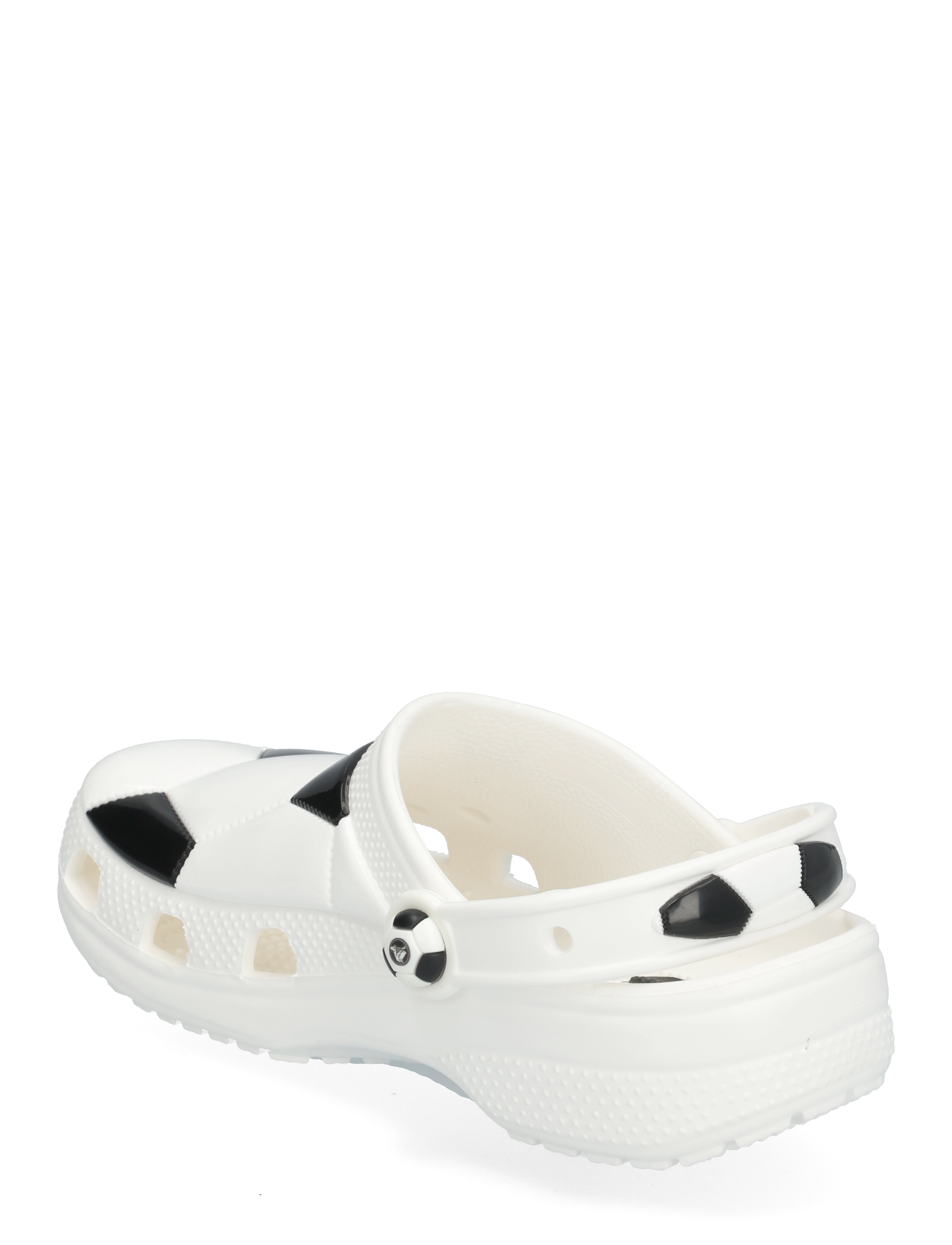 Crocs - Classic Soccer Ball Clog K - klumpės - white/black - 2