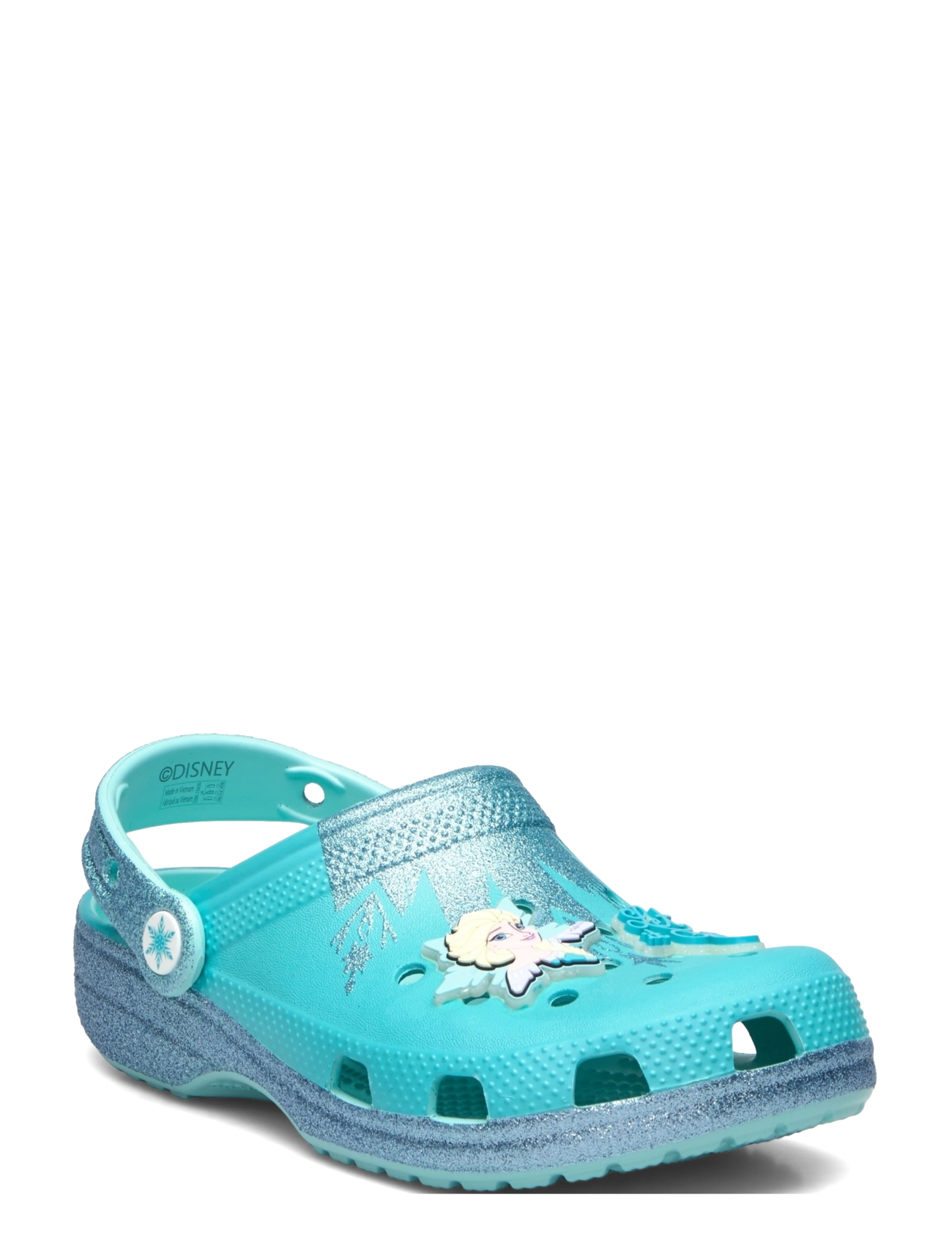 Crocs Frozen Elsa Classic Clog K, 36/37, Schuhe, Blau - Clogs, Kinder