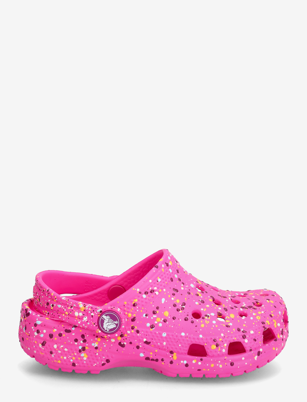 Crocs - Classic Paint Splatter Clog K - clogs - pink crush/multi - 1