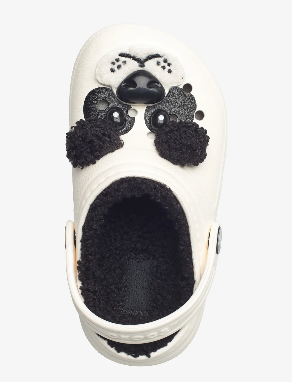 Crocs - Classic Lined IAM PandaBearCgT - crocksid - chalk/black - 3