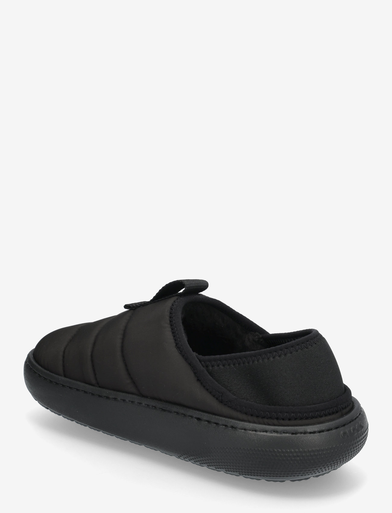 Crocs - Classic Puff Moc - mules & clogs - black/black - 2