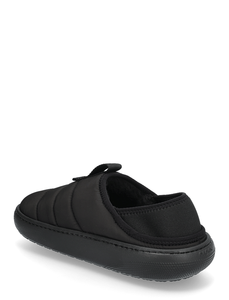 Crocs - Classic Puff Moc - mulor & clogs - black/black - 2