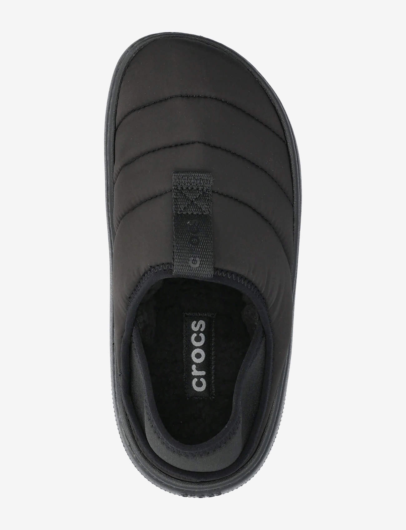 Crocs - Classic Puff Moc - mules & clogs - black/black - 3