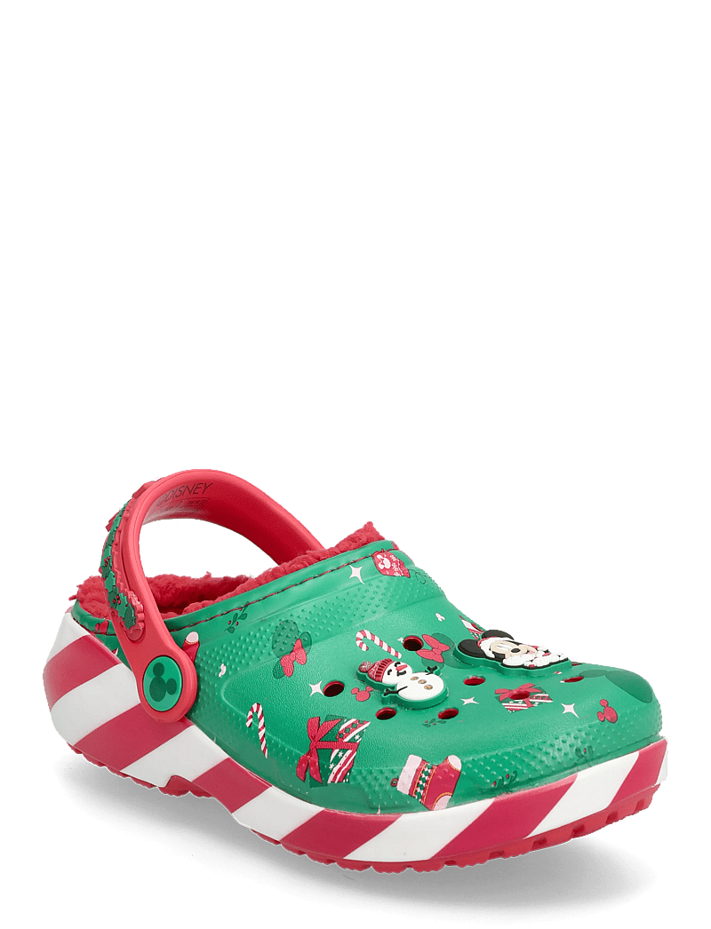Crocs - Mickey Xmas Lined Cls Clg K - juletøj - multi - 0