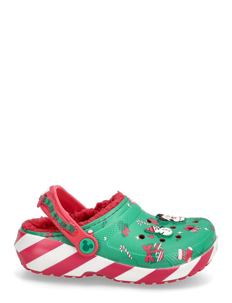 Crocs - Mickey Xmas Lined Cls Clg K - juletøj - multi - 1