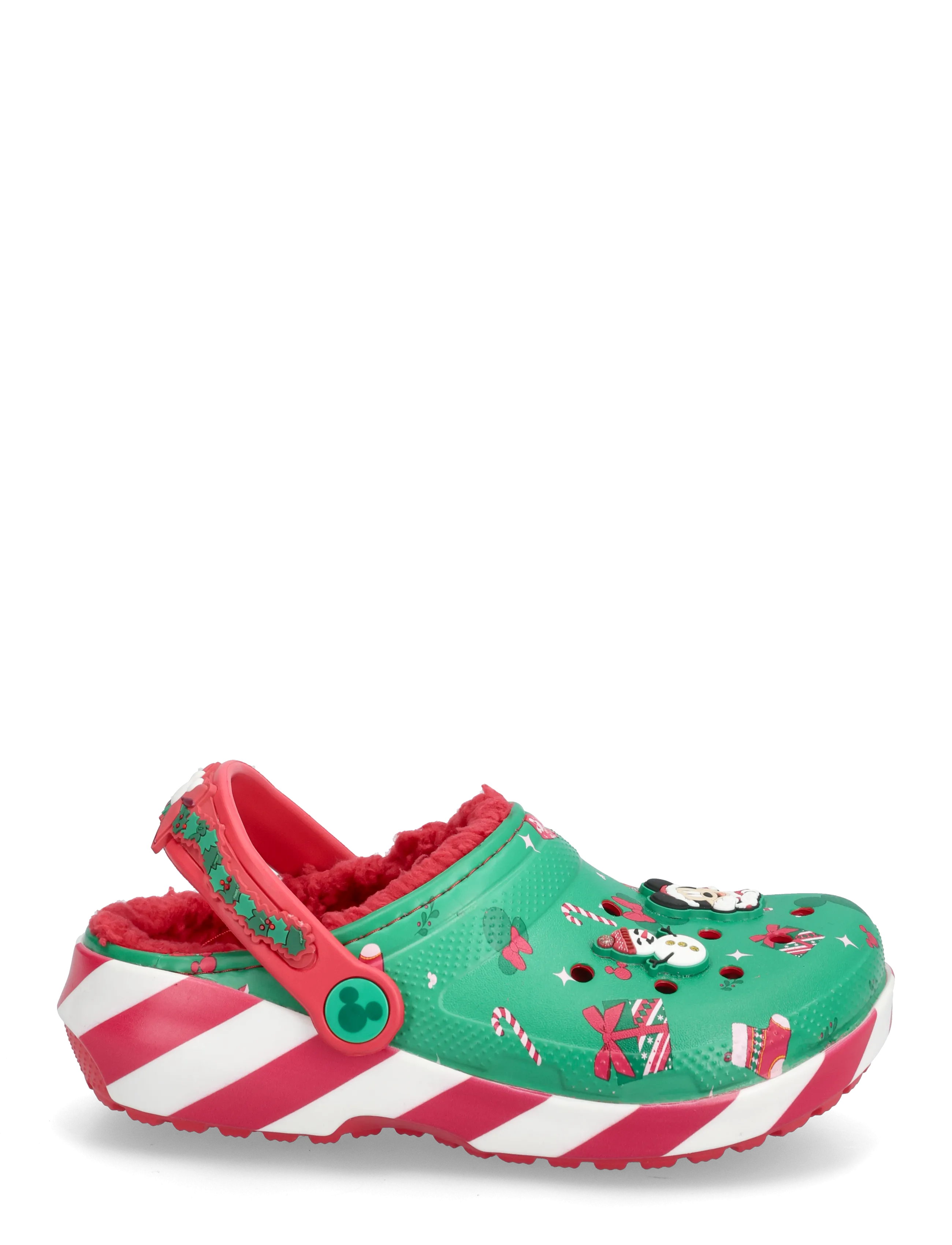 Crocs - Mickey Xmas Lined Cls Clg K - Šlepetės - multi - 1