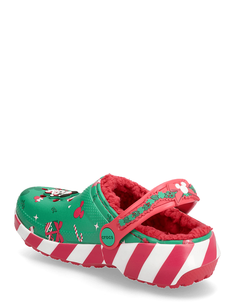 Crocs - Mickey Xmas Lined Cls Clg K - juletøj - multi - 2