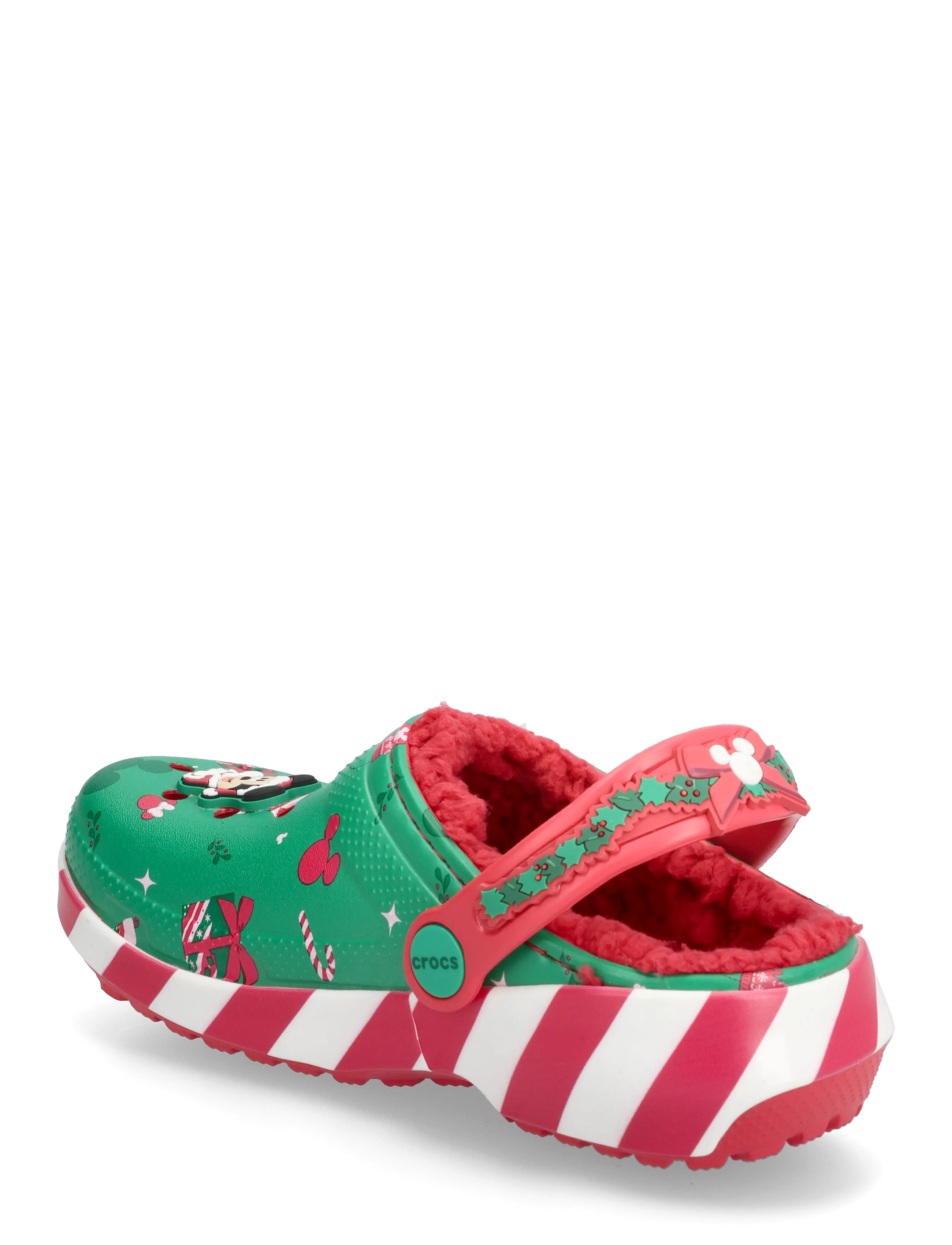 Crocs - Mickey Xmas Lined Cls Clg K - Šlepetės - multi - 2