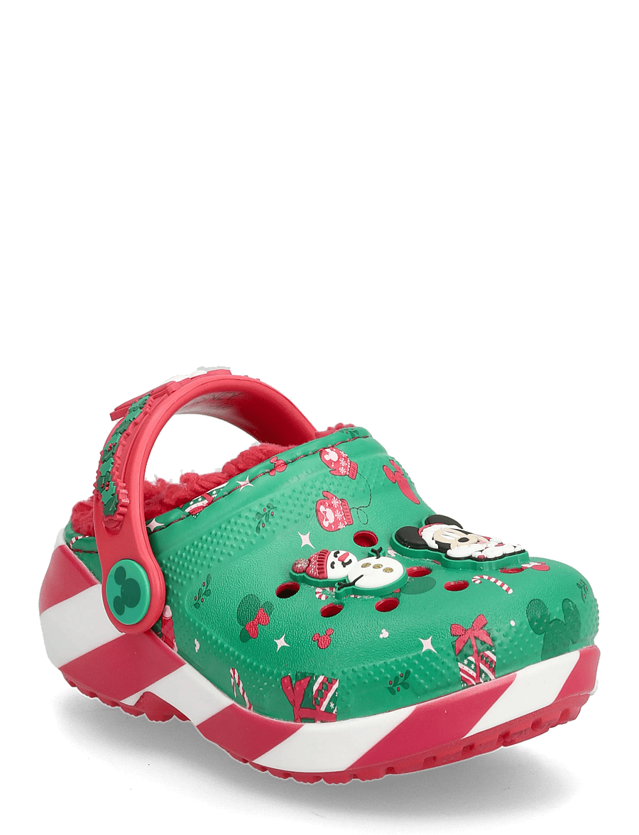 Crocs - Mickey Xmas Lined Cls Clg T - klossar - multi - 0