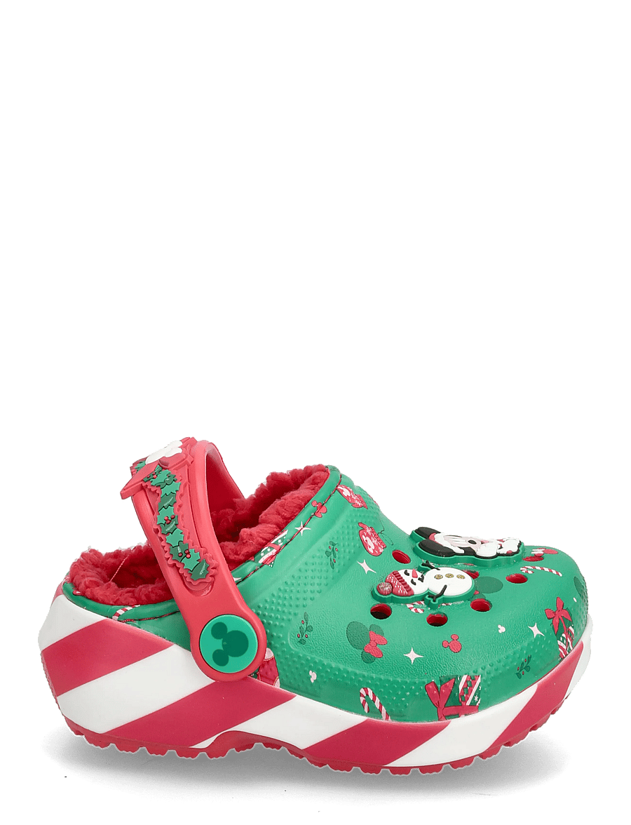 Crocs - Mickey Xmas Lined Cls Clg T - klossar - multi - 1