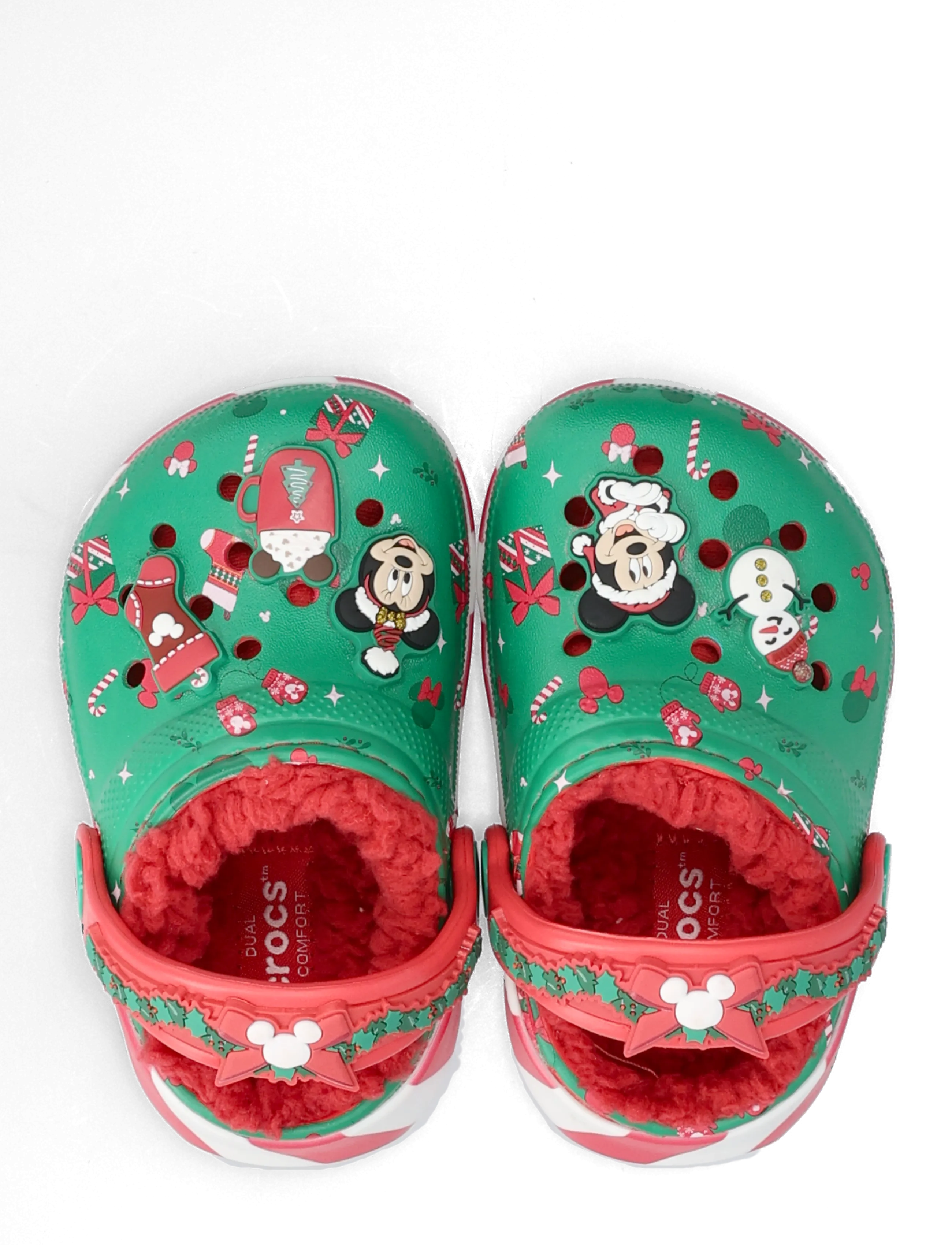 Crocs - Mickey Xmas Lined Cls Clg T - hausschuhe - multi - 3