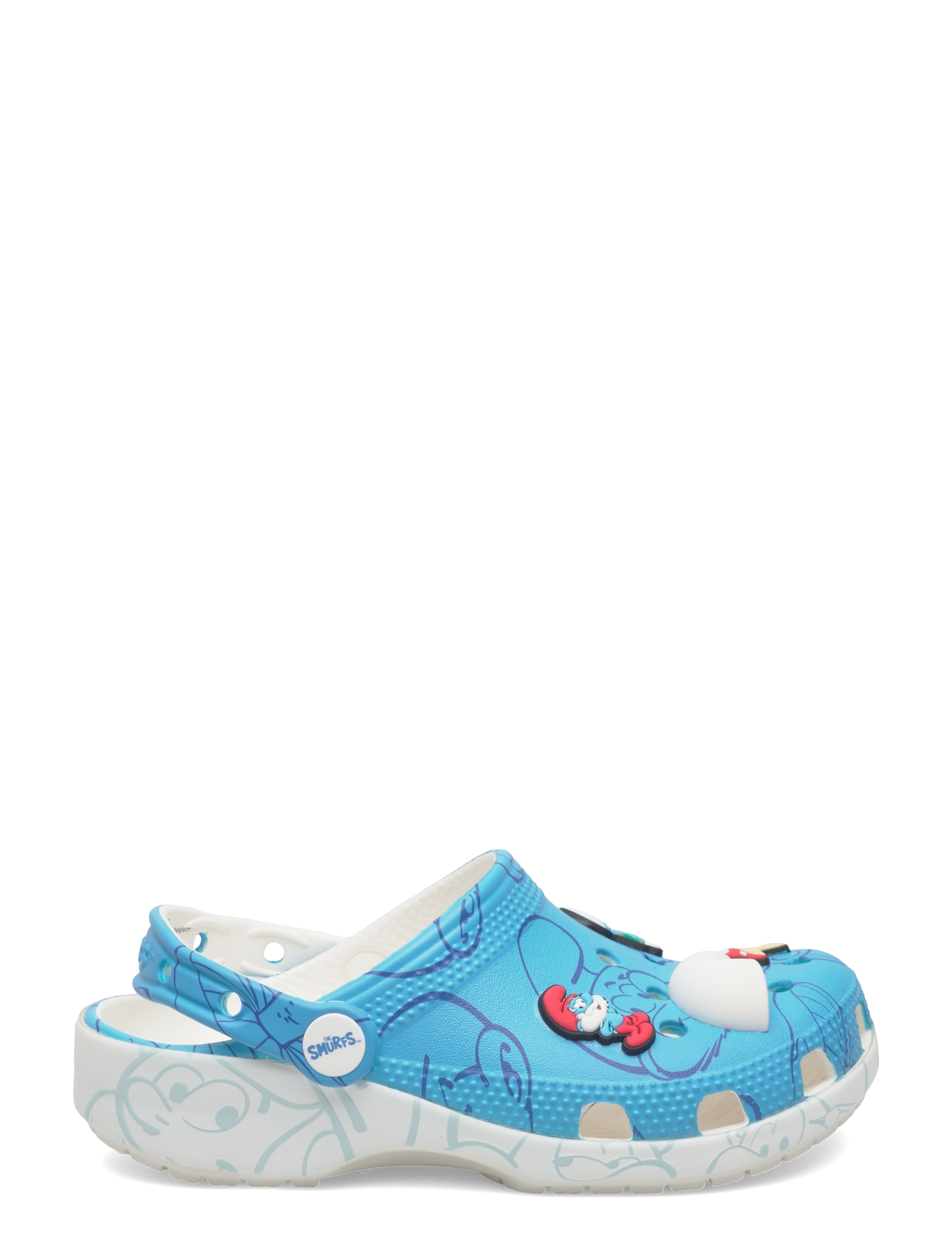 Crocs - Smurfs Classic Clog K - gode sommertilbud - multi - 1