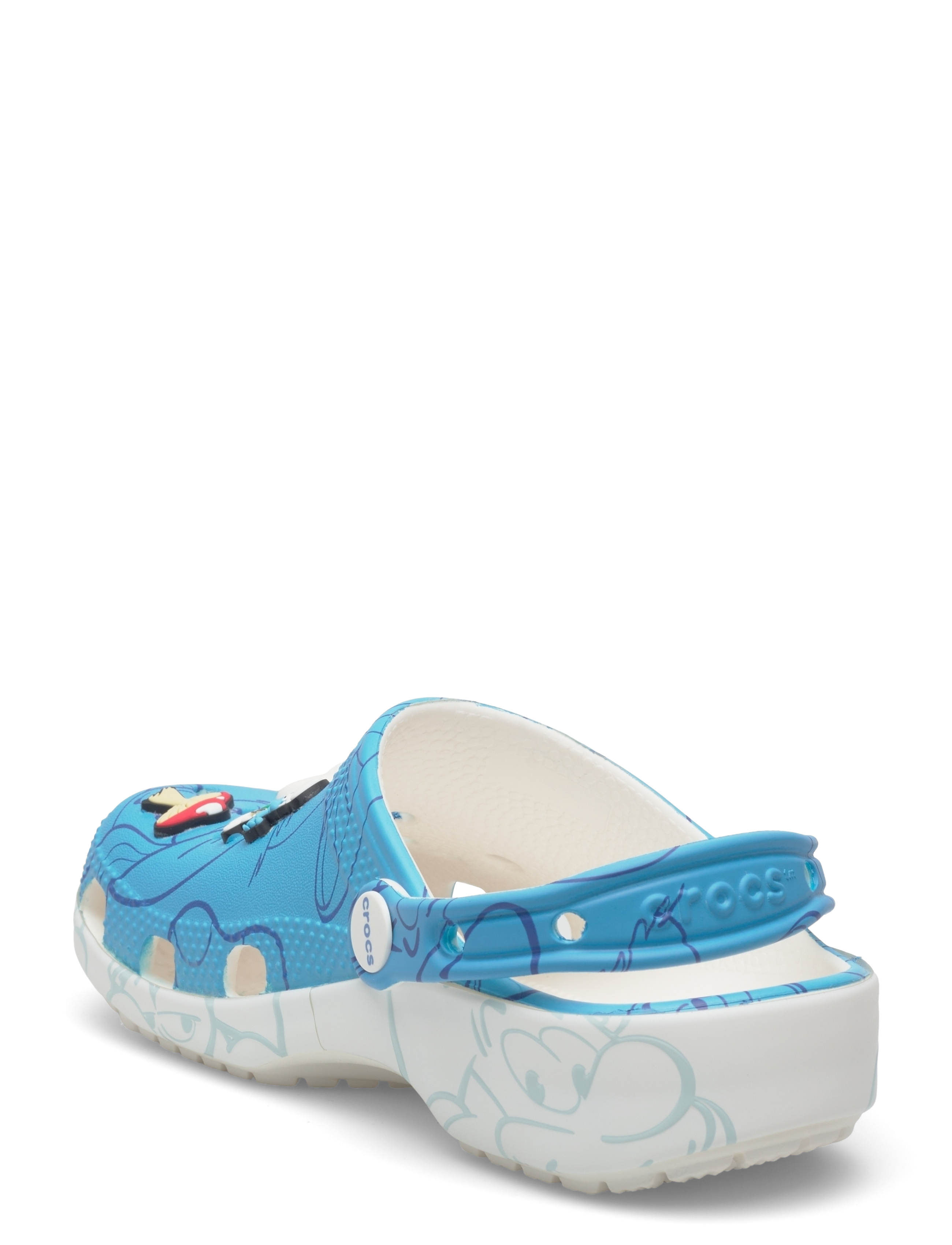 Crocs - Smurfs Classic Clog K - gode sommertilbud - multi - 2