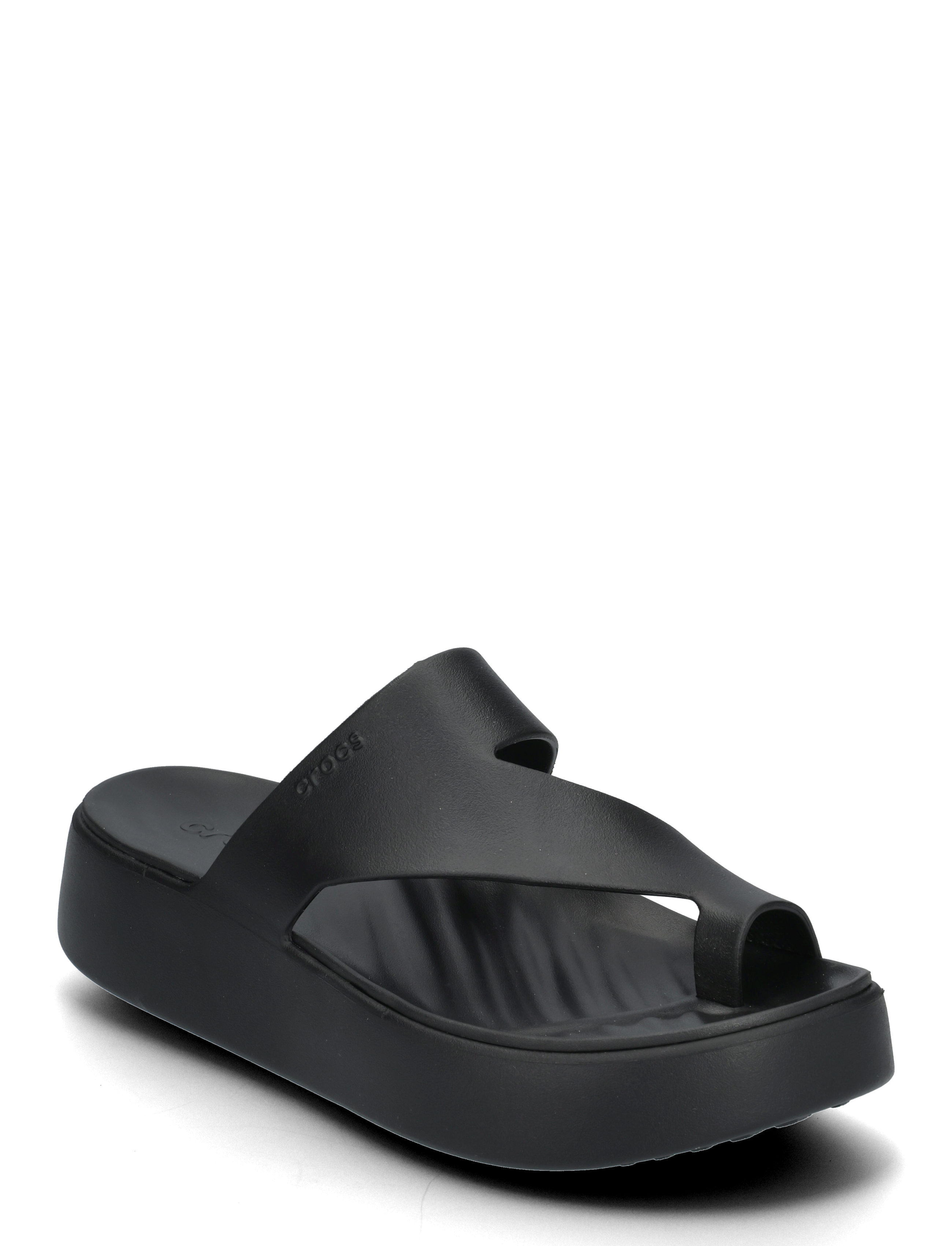 CROCS Getaway Platform Toe Loop Schwarz - 36/37 - Damen