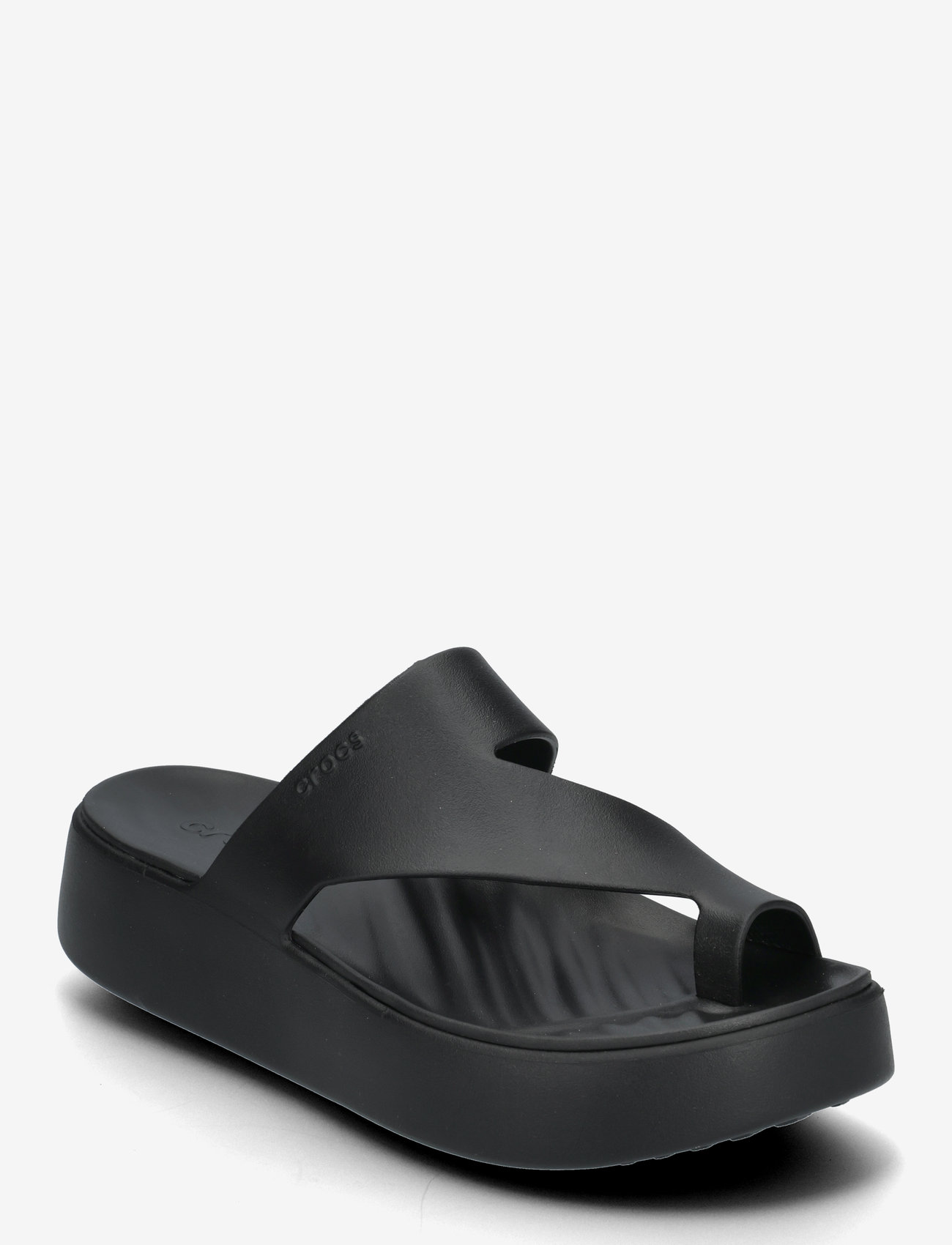 Crocs - Getaway Platform Toe Loop - black - 0