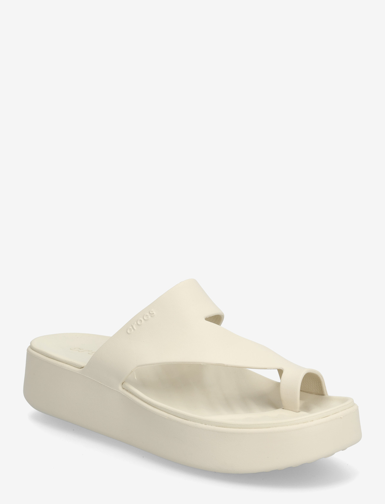 Crocs - Getaway Platform Toe Loop - laveste priser - sandstone - 0