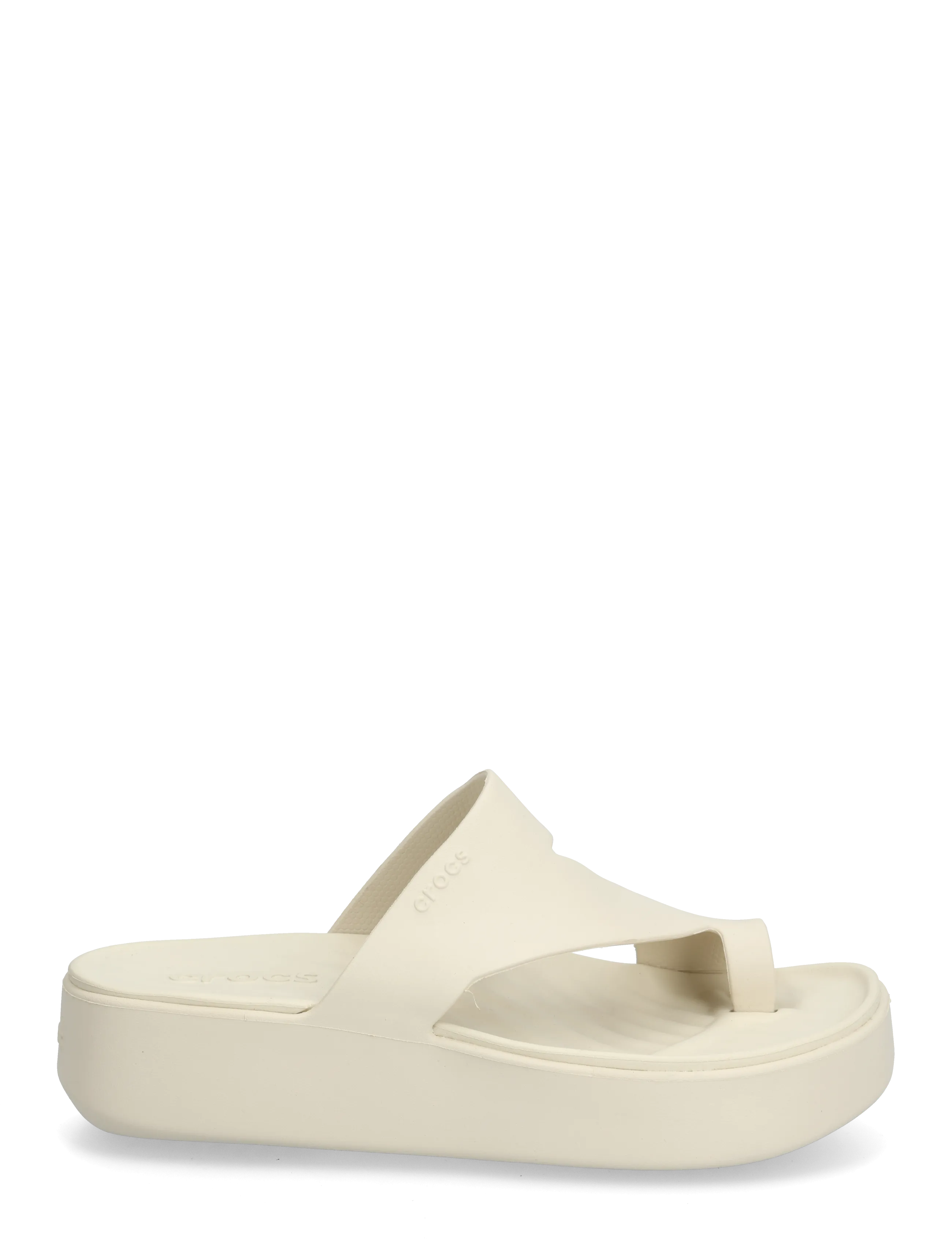 Crocs - Getaway Platform Toe Loop - platåsandaler - sandstone - 1
