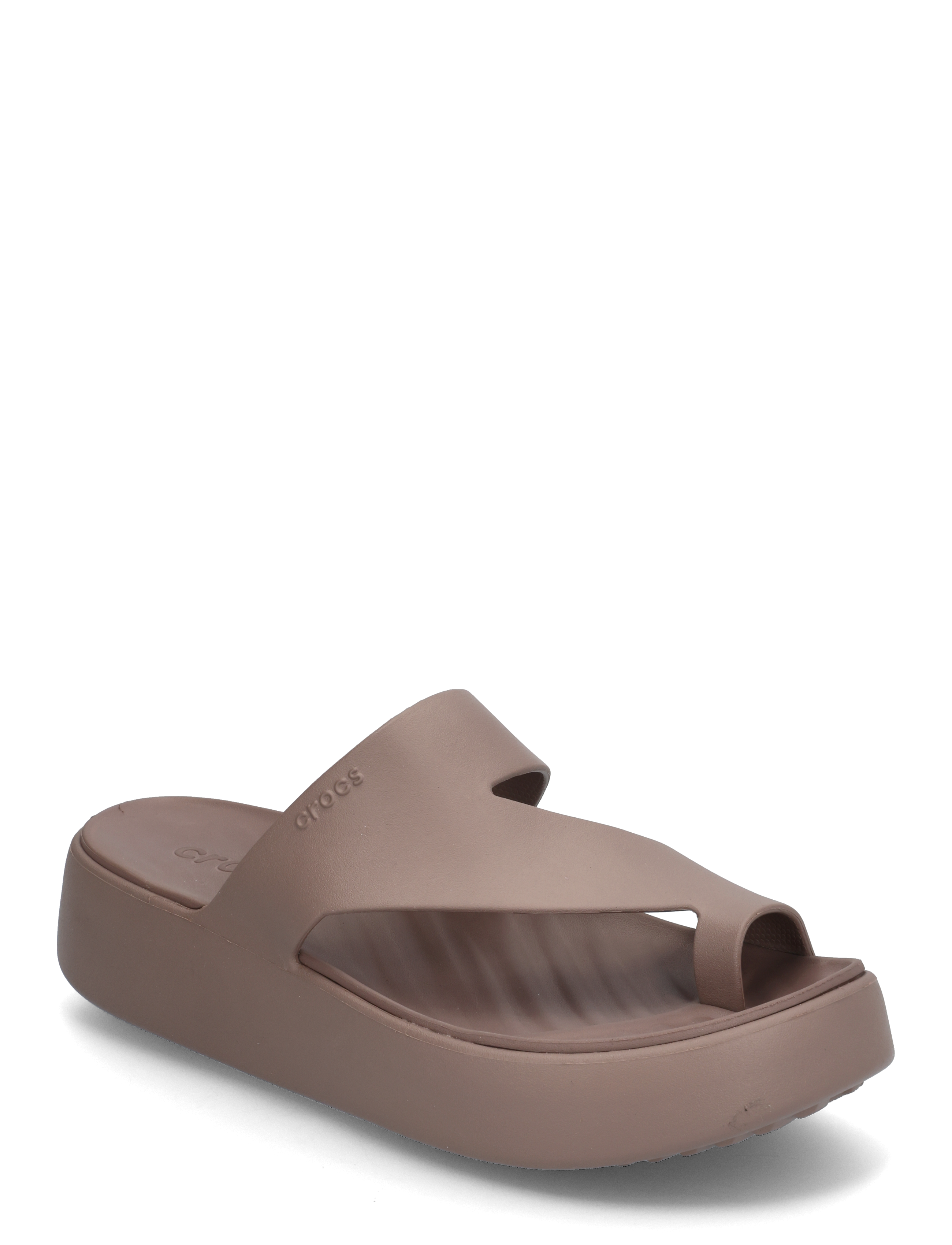 CROCS Getaway Platform Toe Loop Braun - 41/42 - Damen