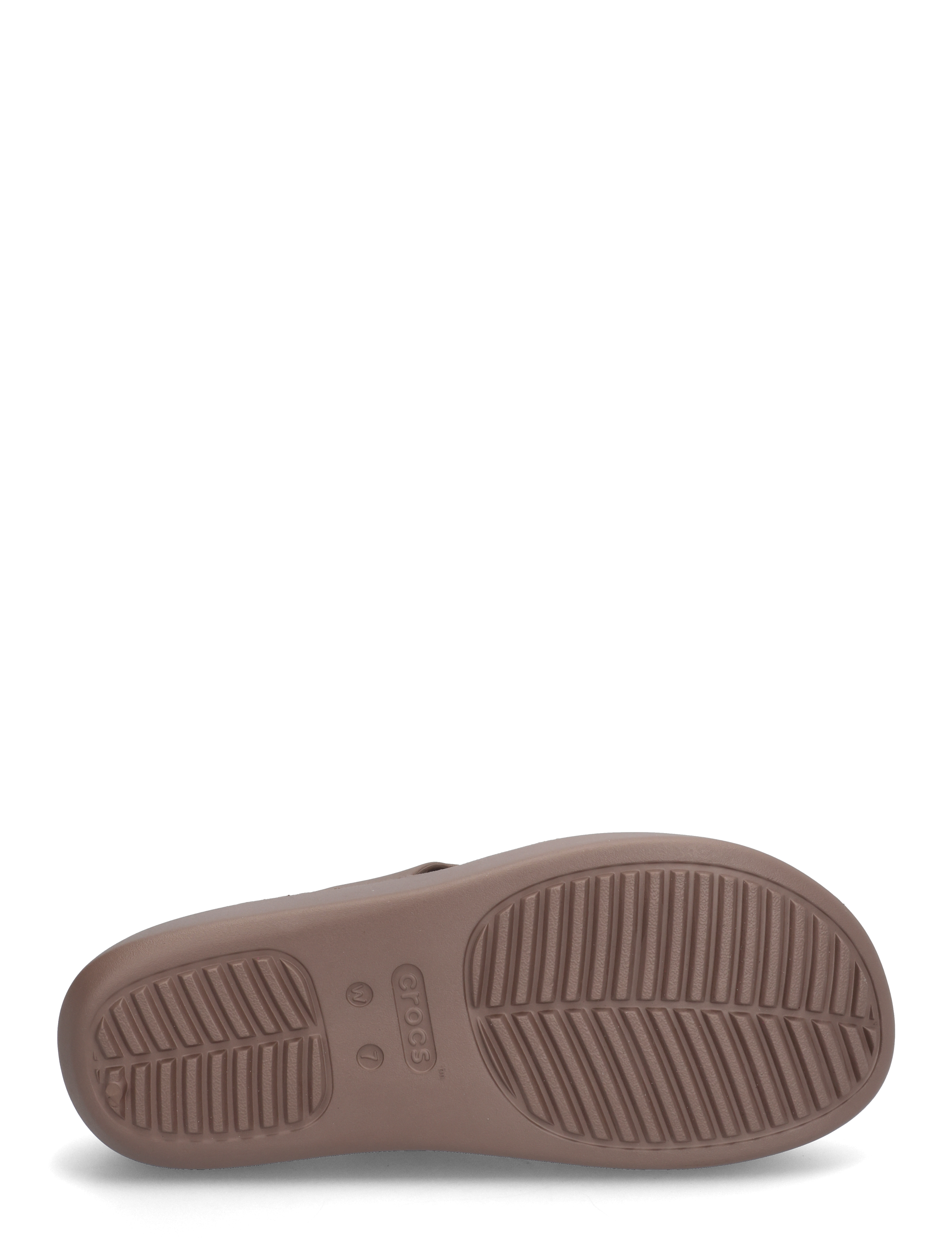 Crocs - Getaway Platform Toe Loop - plateau-sandalen - truffle - 4