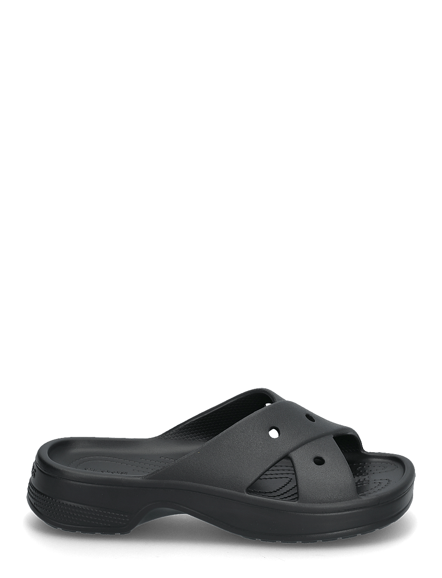 Crocs - Cl Womens Cross Strap - sandales de bain - black - 1