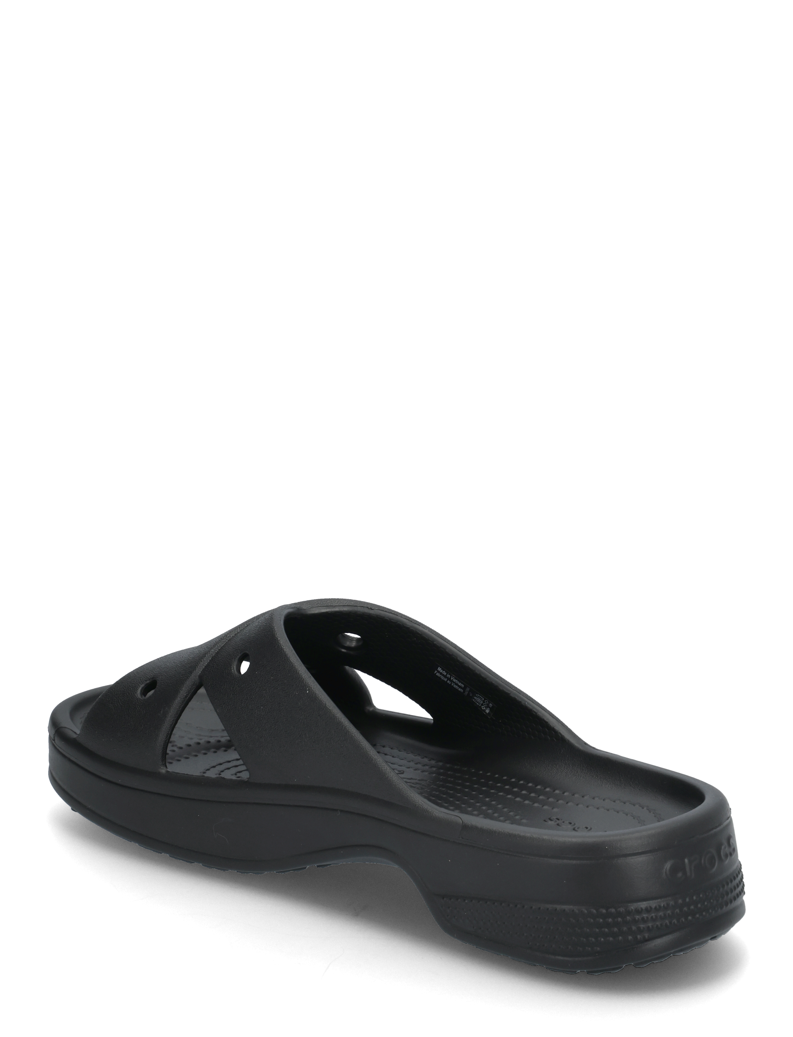 Crocs - Cl Womens Cross Strap - zemākās cenas - black - 2