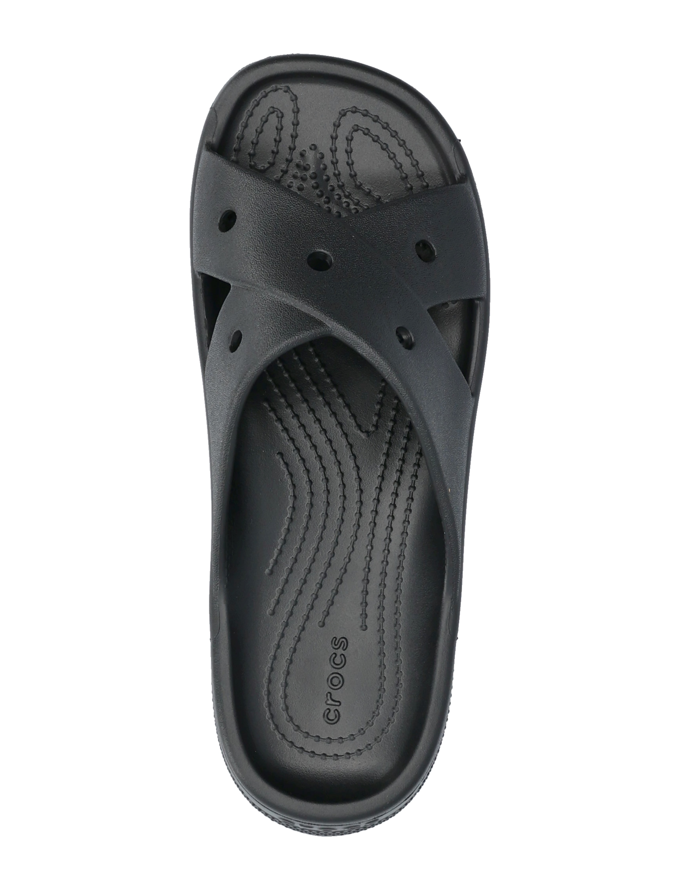 Crocs - Cl Womens Cross Strap - zemākās cenas - black - 3