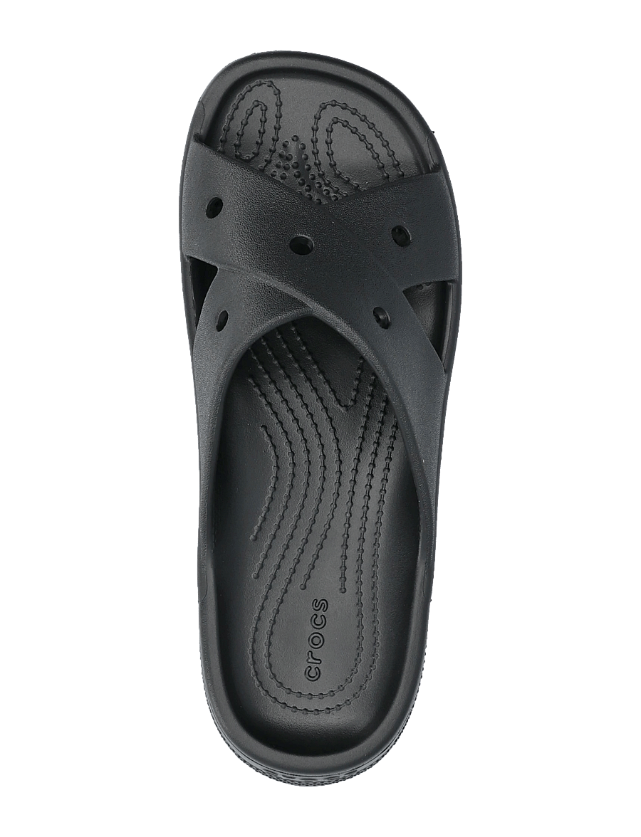 Crocs - Cl Womens Cross Strap - sandales de bain - black - 3