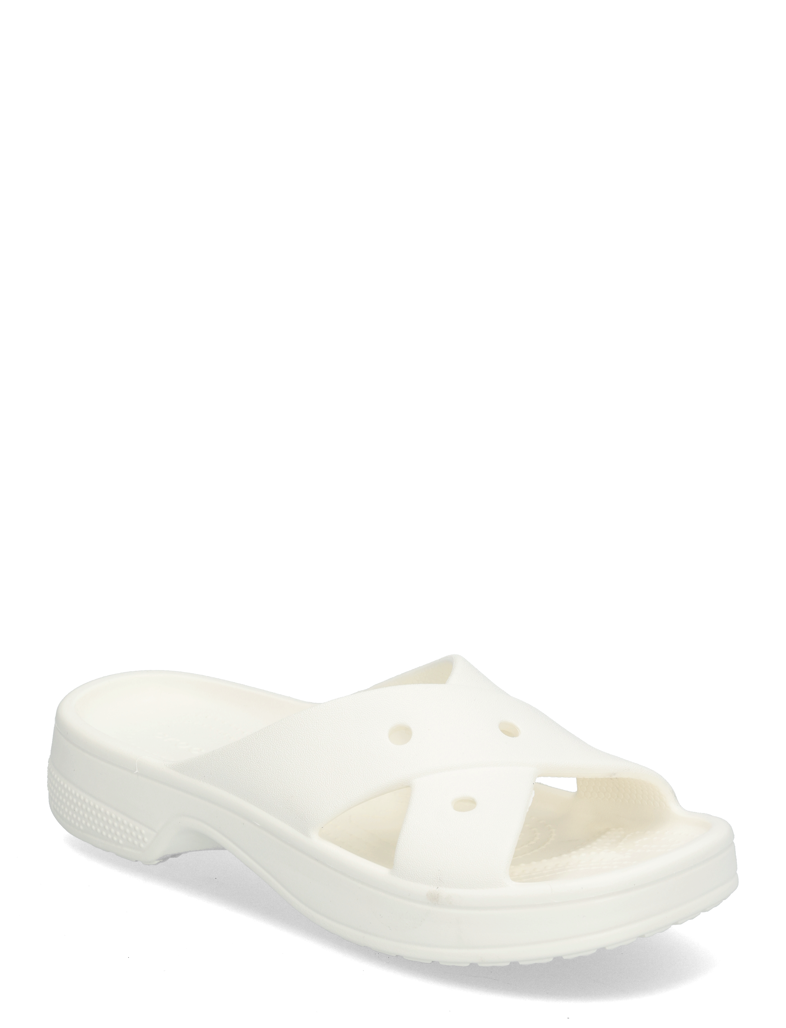 CROCS Cl Womens Cross Strap Weiß - 39/40 - Damen