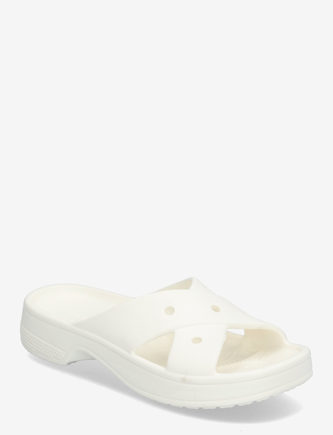 Crocs - Cl Womens Cross Strap - laveste priser - chalk - 0