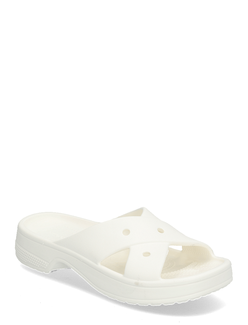 Crocs - Cl Womens Cross Strap - badeschuhe - chalk - 0