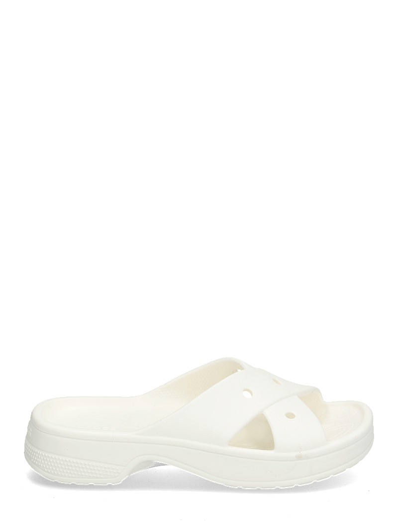 Crocs - Cl Womens Cross Strap - badeschuhe - chalk - 1